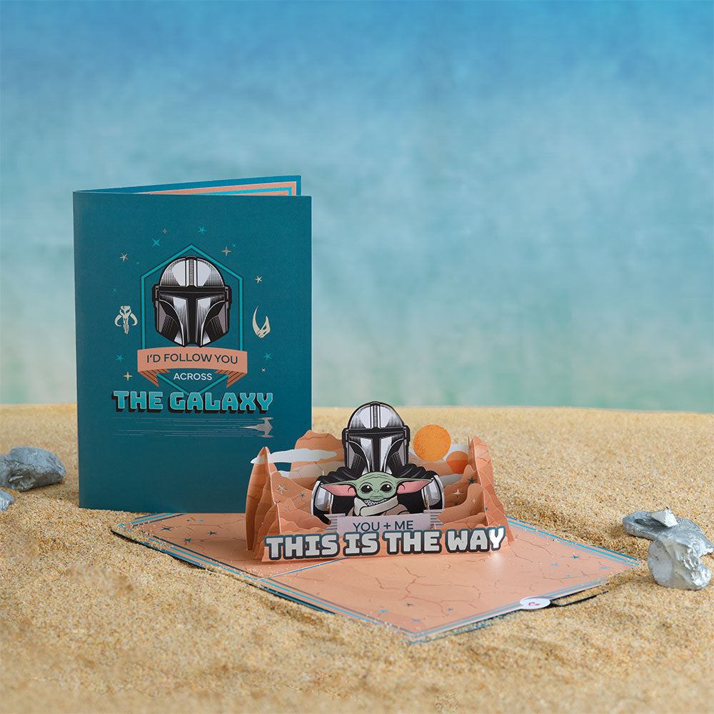 Star Wars™ The Mandalorian™ You + Me Pop-Up Card、mySite、solidvoid