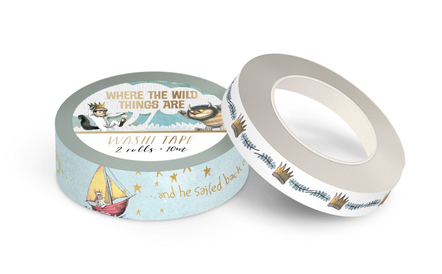  Washi Tape Set - Where the Wild Things Are Max - Boat、mySite、ghnorth