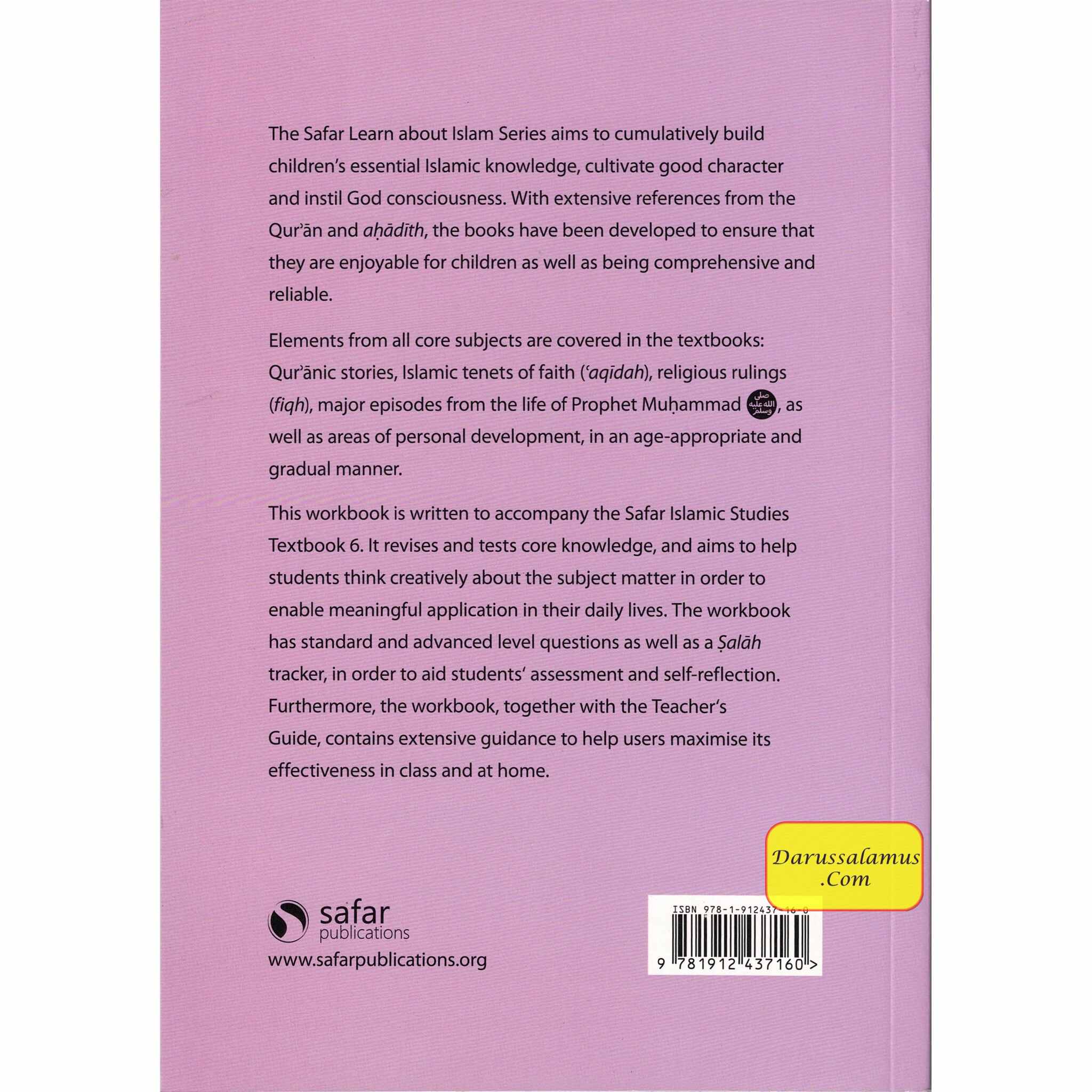 Islamic Studies Workbook 6 ,(Learn about Islam Series)、mySite、topwebapps