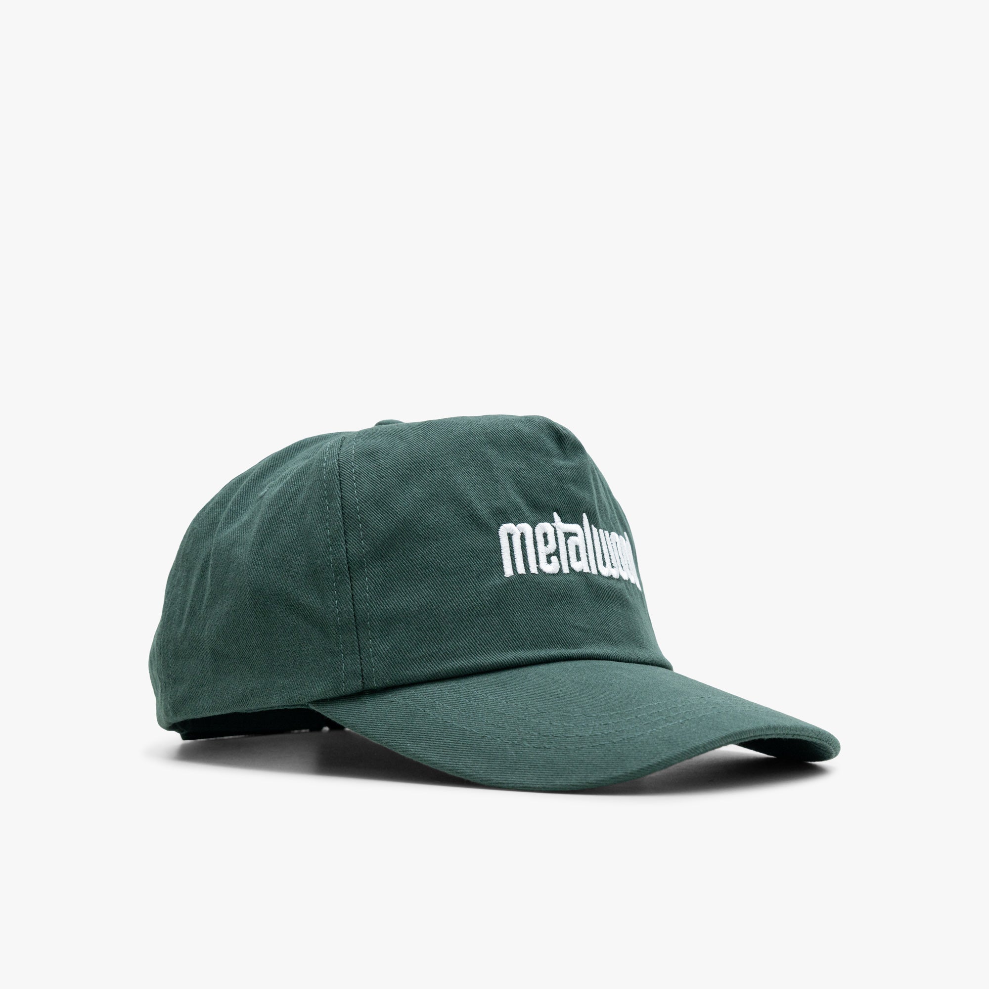  Metalwood Logo 5-Panel Hat Spruce、mySite、merchandisen