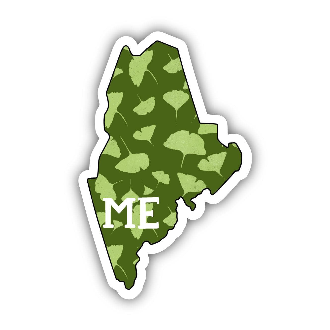  Maine Green Nature Sticker、mySite、elrpsem3k