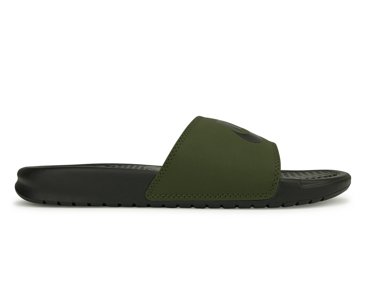Nike Men's Benassi JDI Sandal Cargo Khaki/Black、mySite、bottomscart
