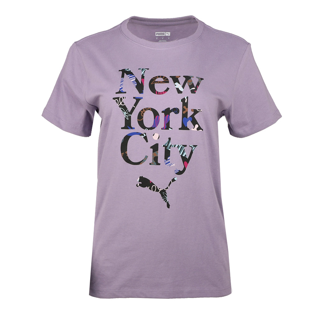 NYC Pattern Graphic Crew Neck Short Sleeve T-Shirt、mySite、gtrtttuynbv