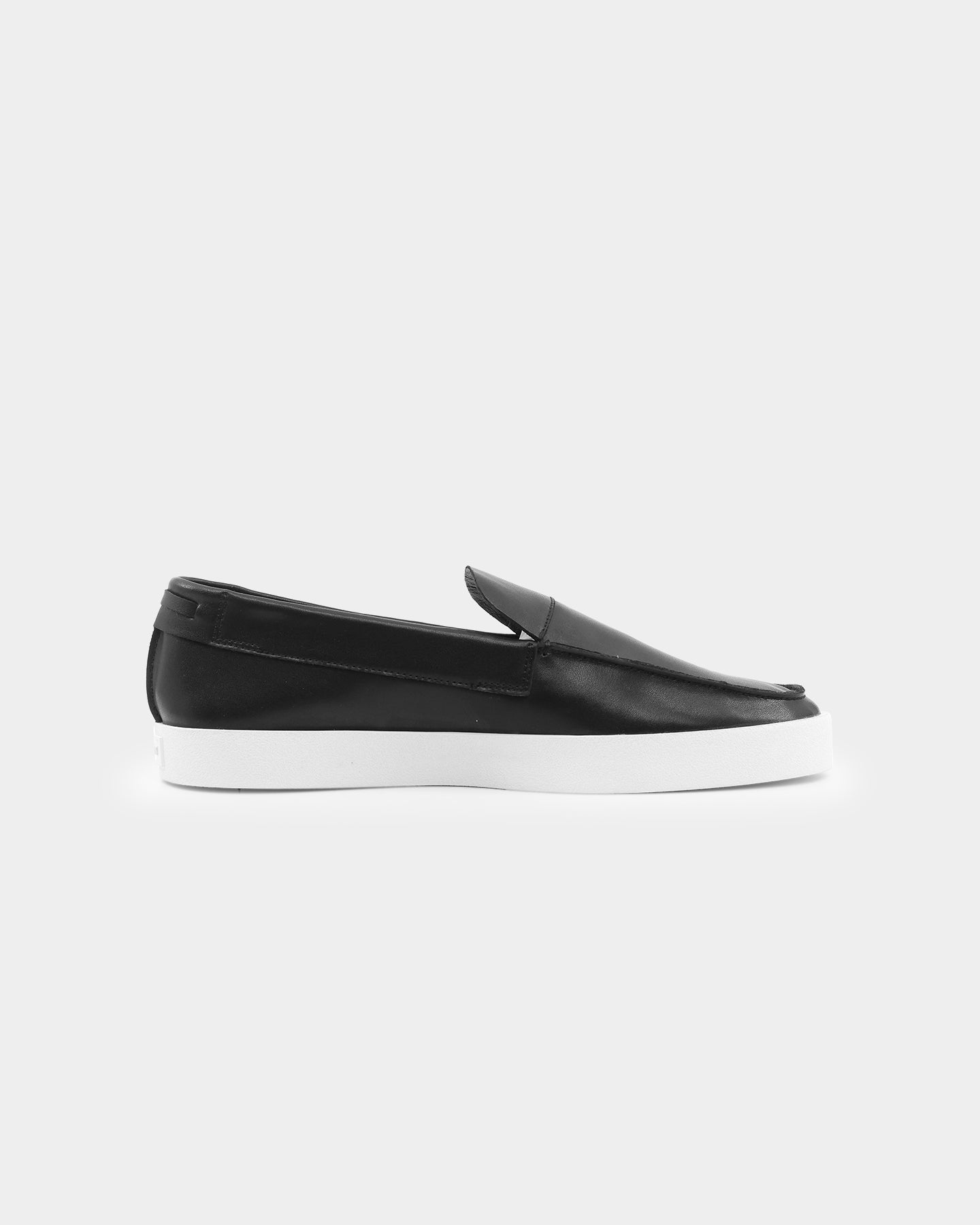 Saint Morta Hemisphere Leather Slip On Loafer Black/White、mySite、zt4zffjzw