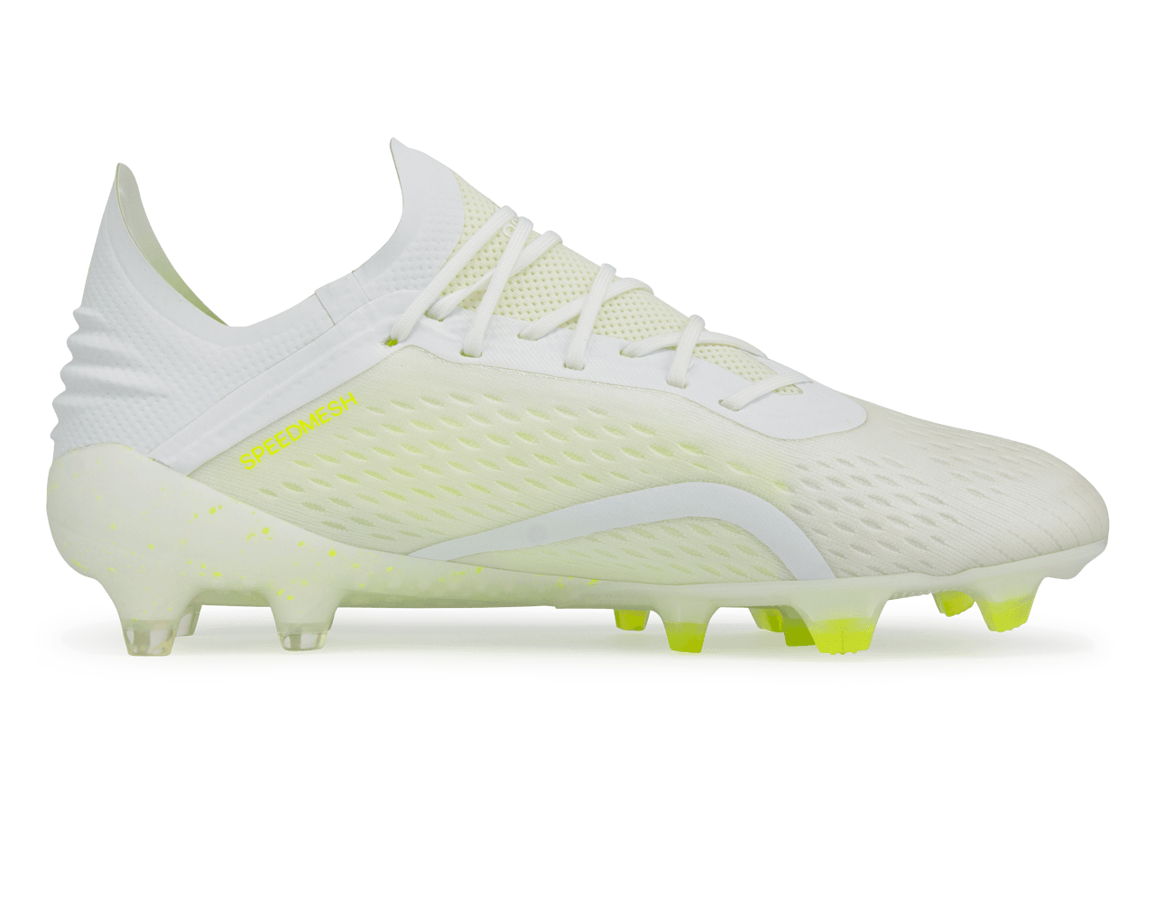 adidas Men's X 18.1 FG Cloud White/Solar Yellow/Off White、mySite、noshort