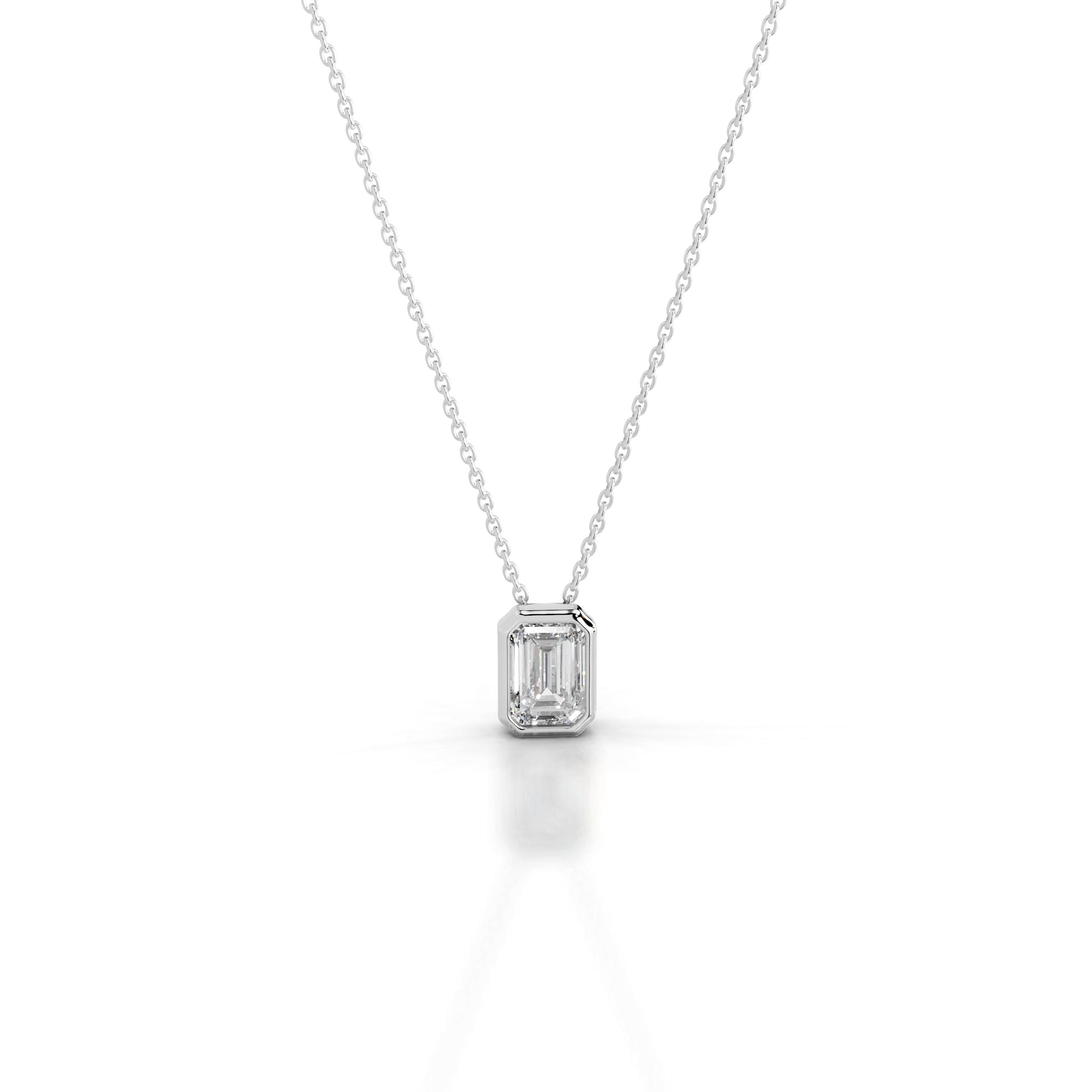 Gianna Lab Grown Diamond Pendant - 18K White Gold、mySite、hinf8tx79