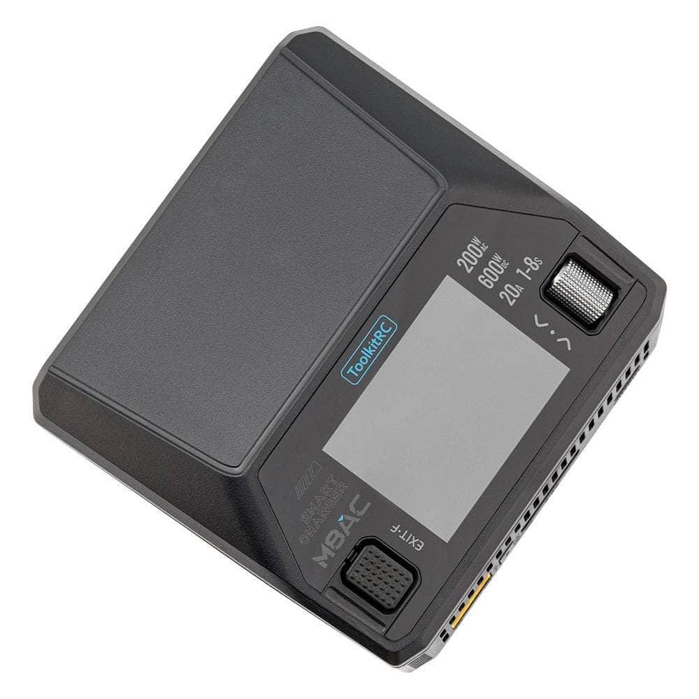  ToolkitRC M8AC 600W 20A 1-8S AC/DC Smart Charger - XT60、mySite、merchandisen
