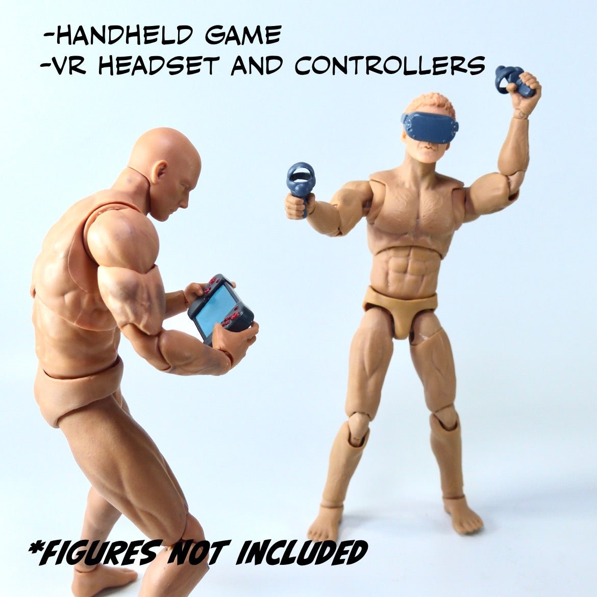 Super Action Stuff Action Figure Accessory Set (Set B Cats with Knives Arcade)、mySite、hgirdovlk