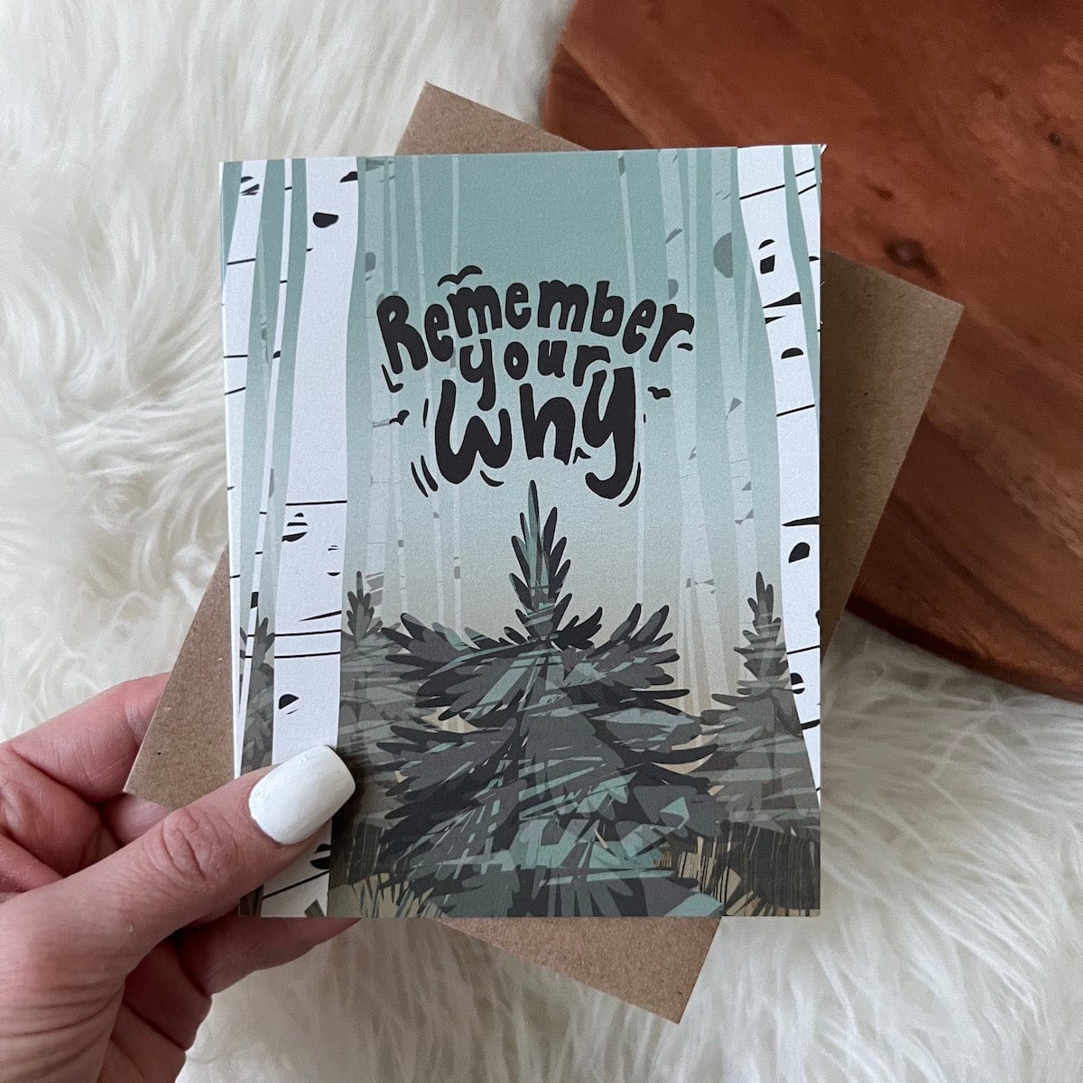  Remember Your Why Encouragement Card、mySite、ghnorth