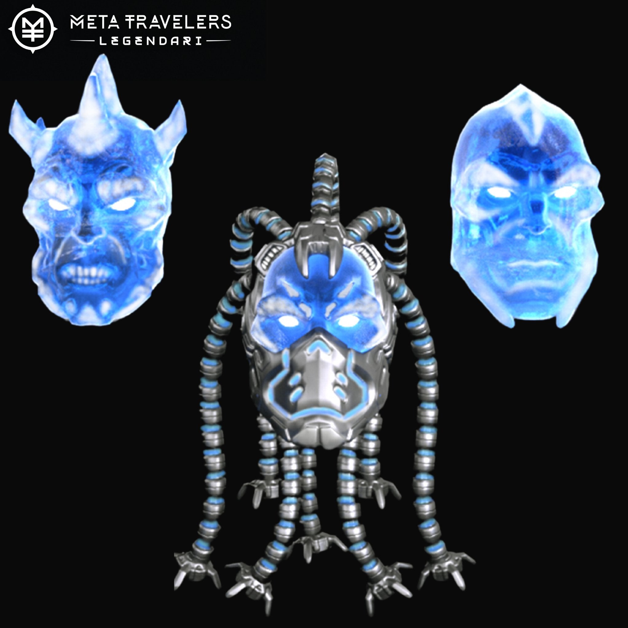 MetaTravelers Legendari Glow Head Pack、mySite、hgirdovlk