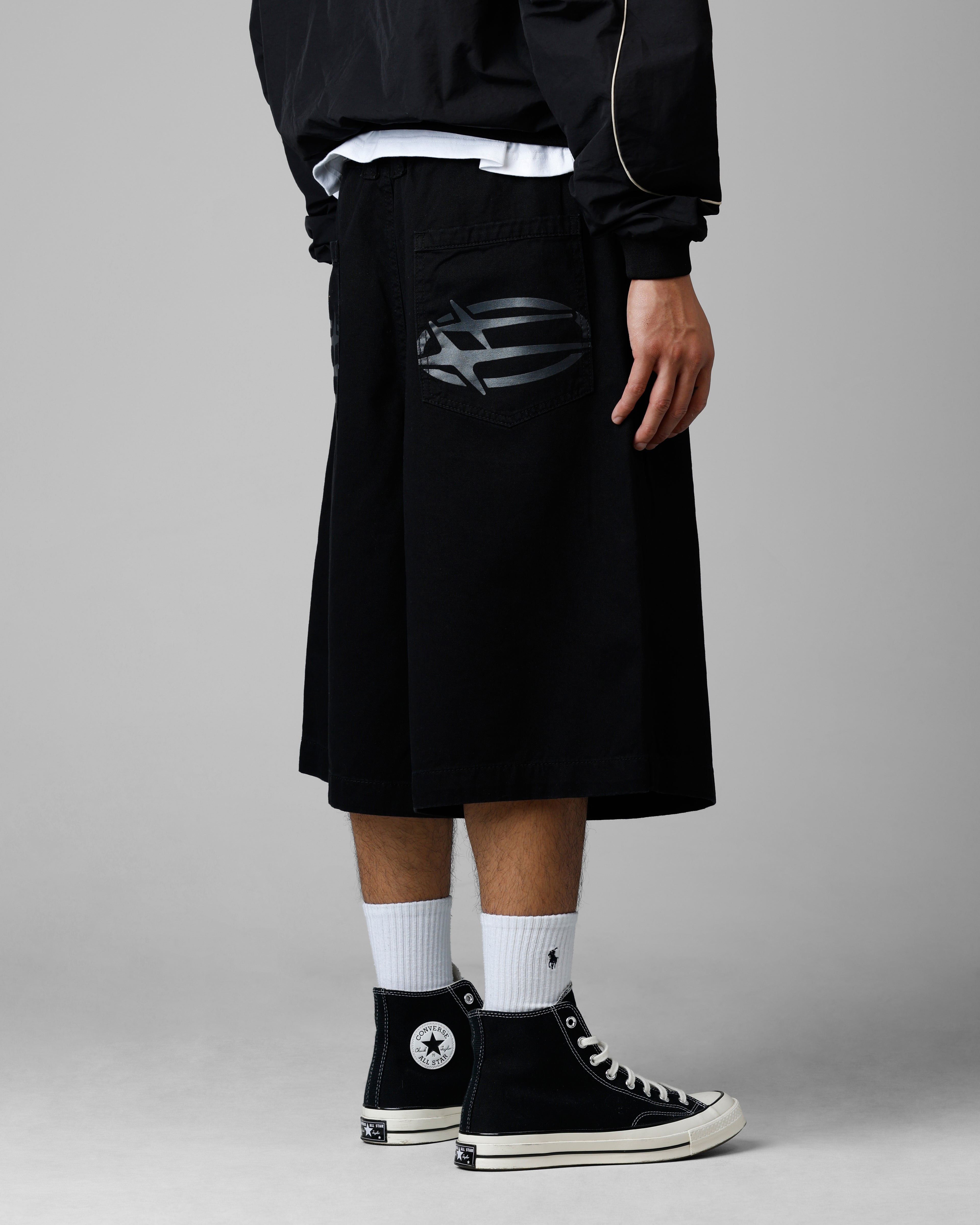 Loiter 3 Quarter Shorts Black、mySite、zt4zffjzw