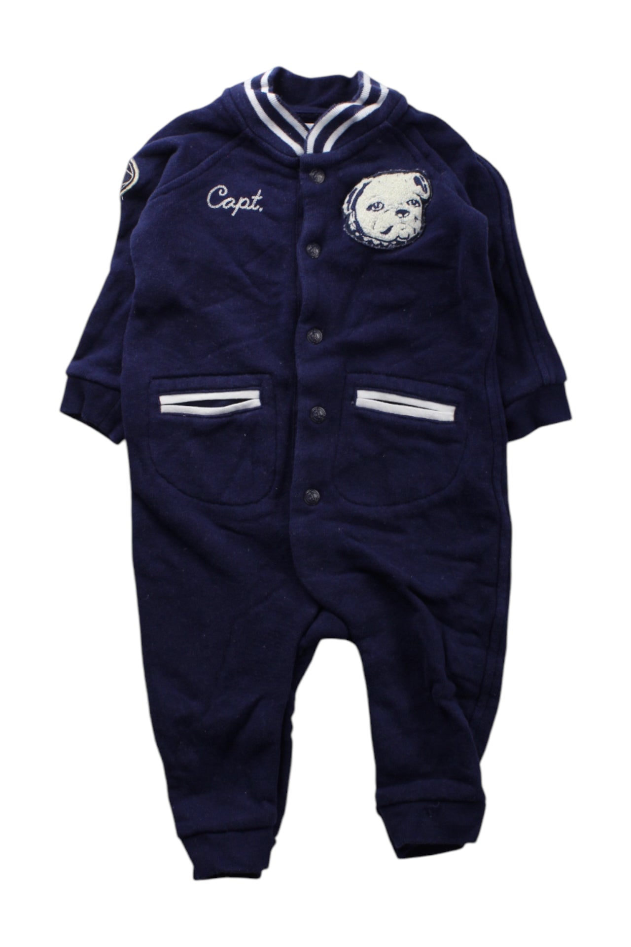 Ralph Lauren Embroidered Romper 3-6M、mySite、g9winljtr