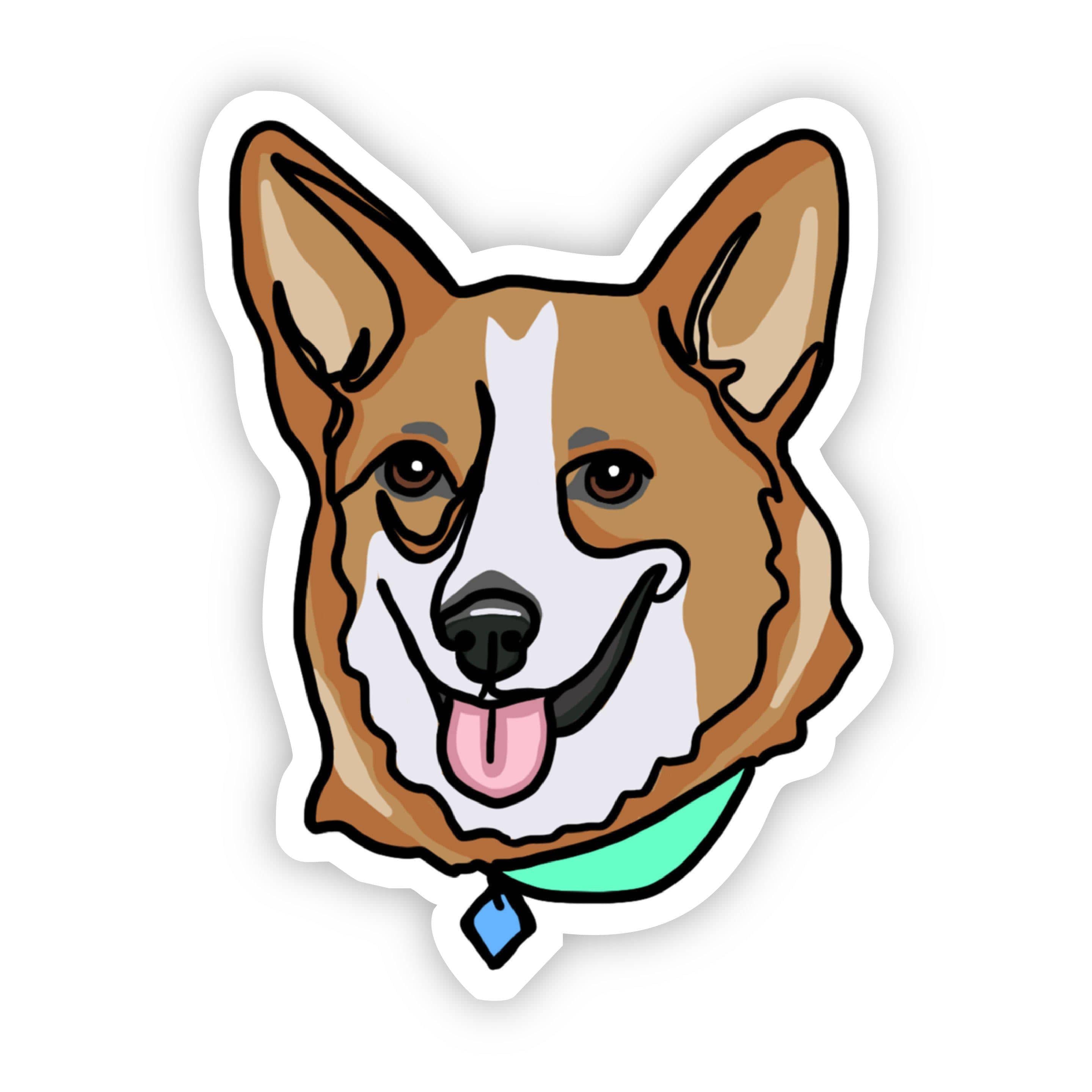  Corgi Dog Sticker、mySite、elrpsem3k