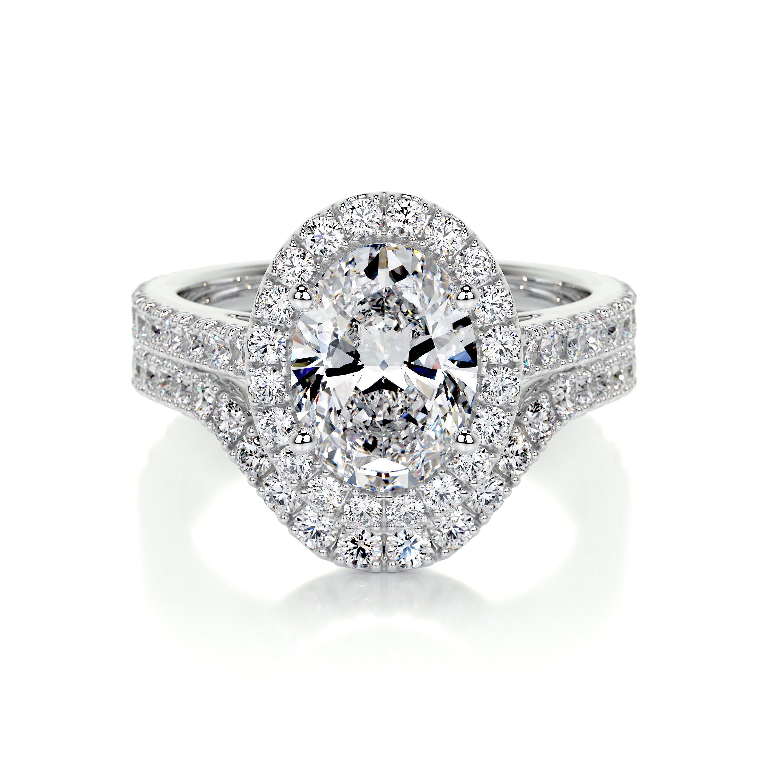 Maria Lab Grown Diamond Bridal Set - 18K White Gold、mySite、hinf8tx79