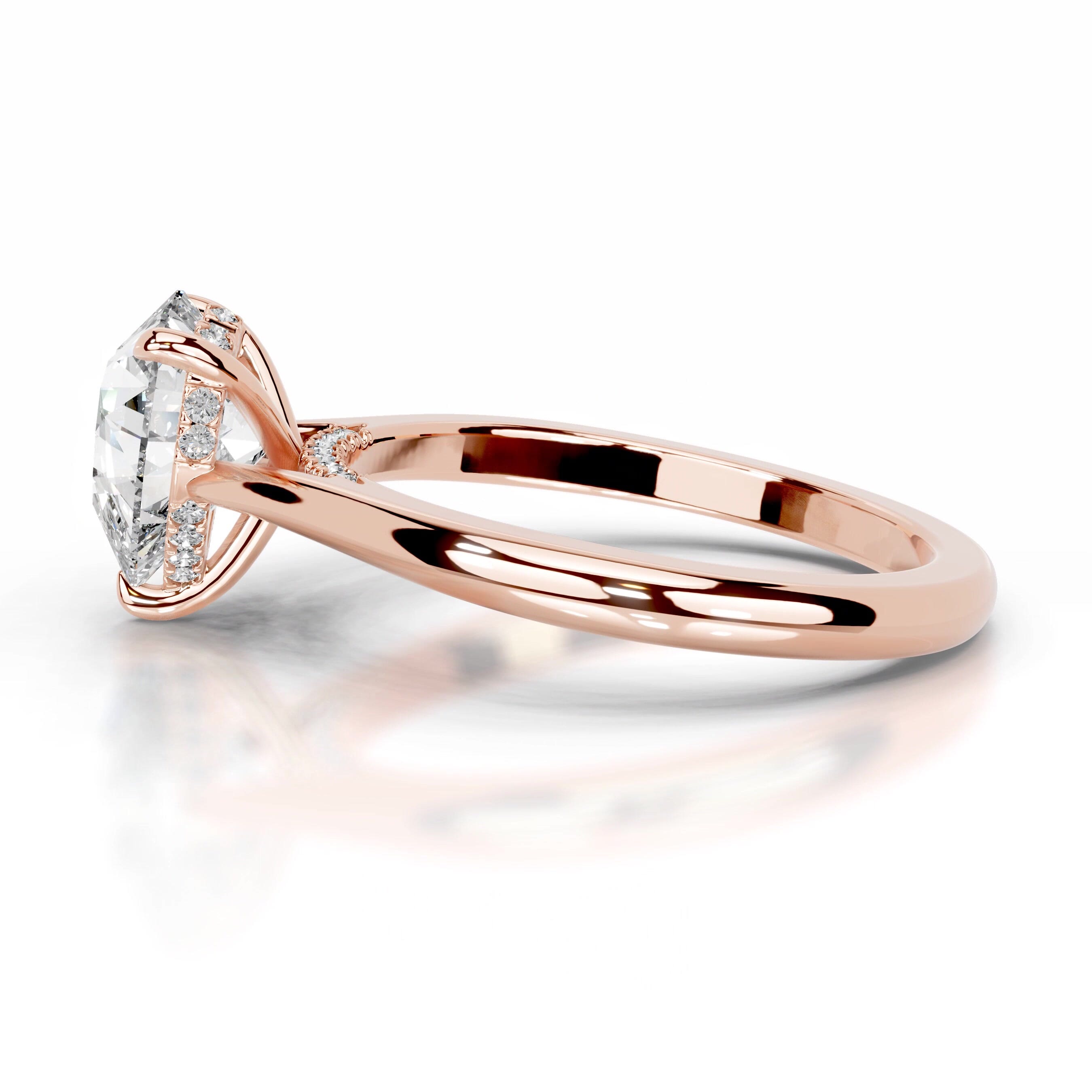 Anele Diamond Engagement Ring - 14K Rose Gold、mySite、hinf8tx79