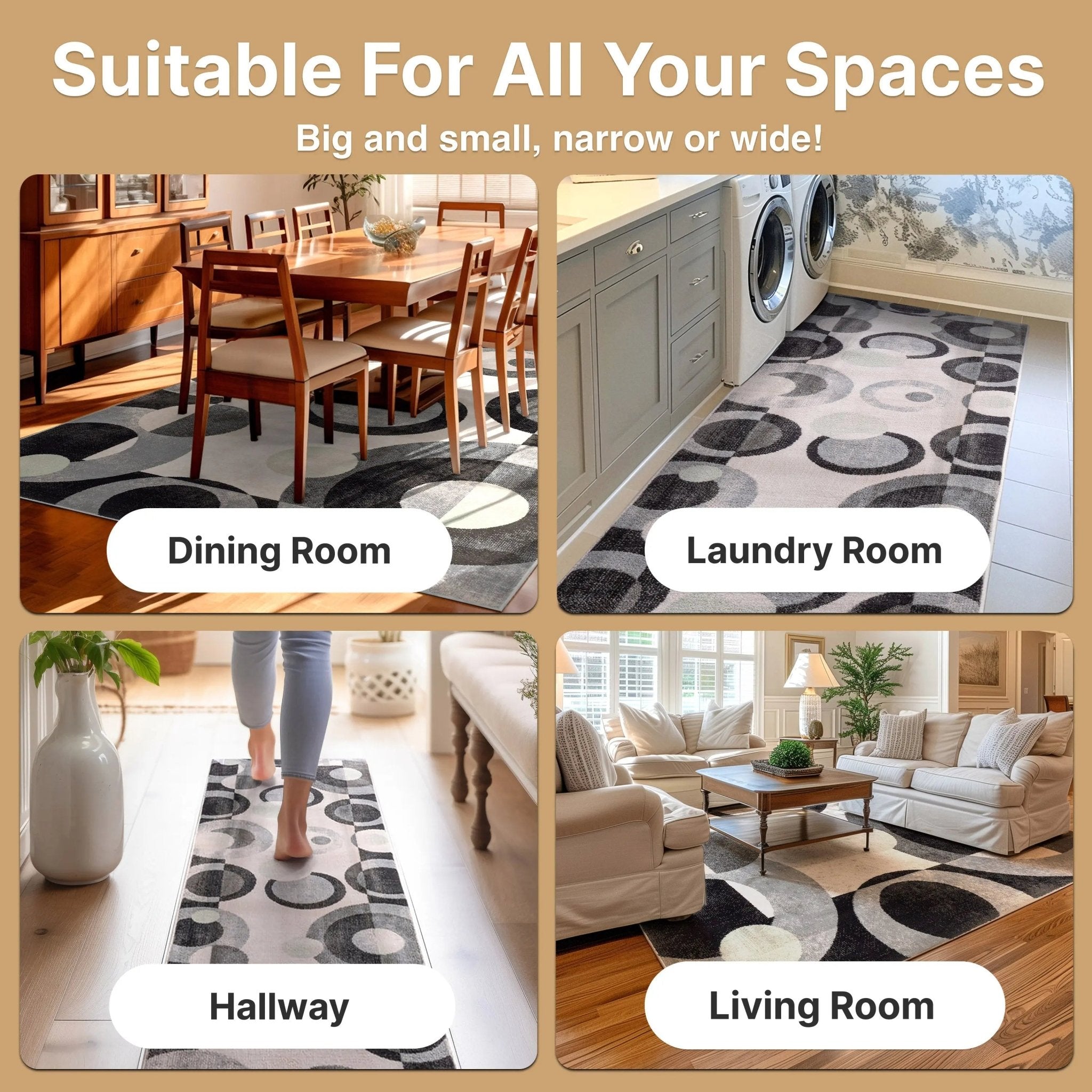 Avi Modern Geometric Grey Green Rug、mySite、gigharbornorthrealestate