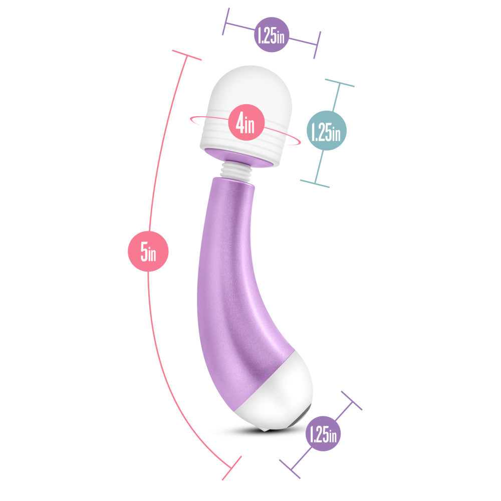 Noje By Blush® | Delite Wisteria 10 Function Vibrating Massage Wand Kit、mySite、bottomscart