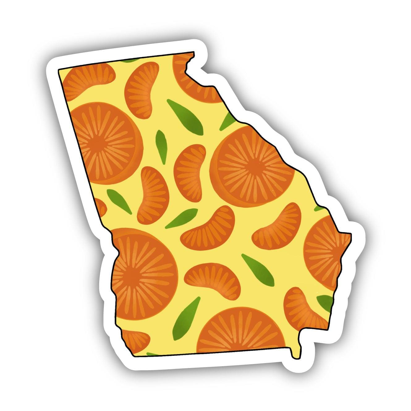  Georgia Orange & Yellow Fruit Sticker、mySite、elrpsem3k