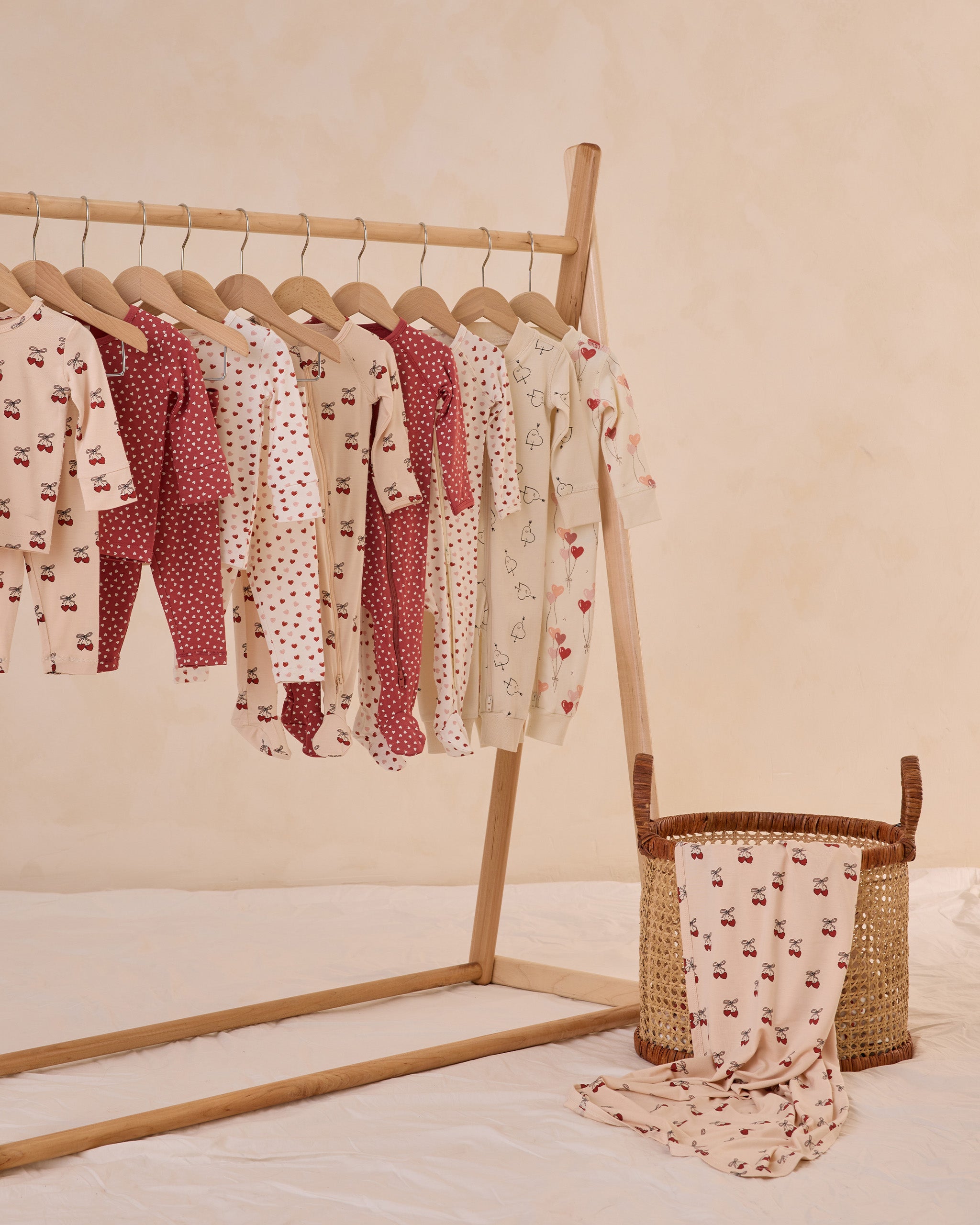  Bamboo Pajama Set || Tiny Hearts、mySite、layawaytickets