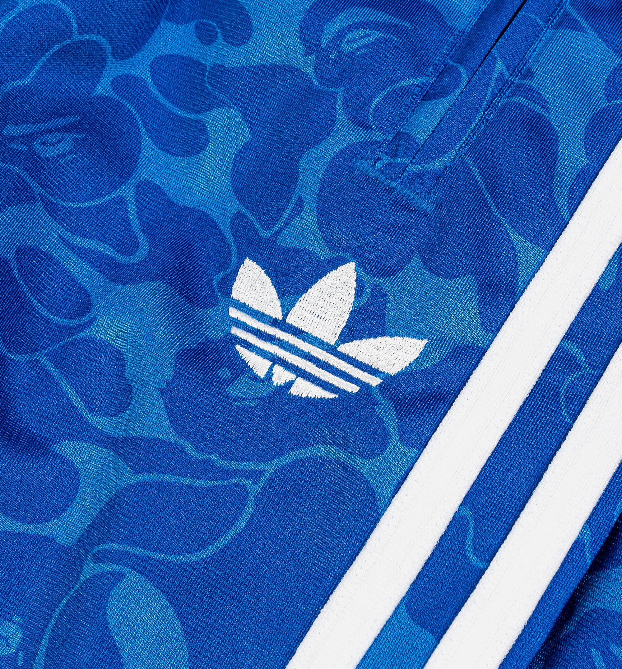 Bape x Adidas All Over Print Track Mens Pant - Blue、mySite、dreamappss