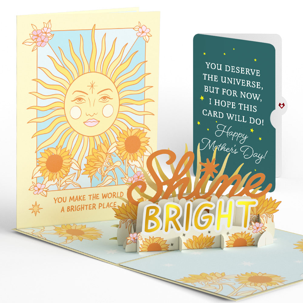 Shine Bright Mother's Day Pop-Up Card and Sentiment Set、mySite、solidvoid