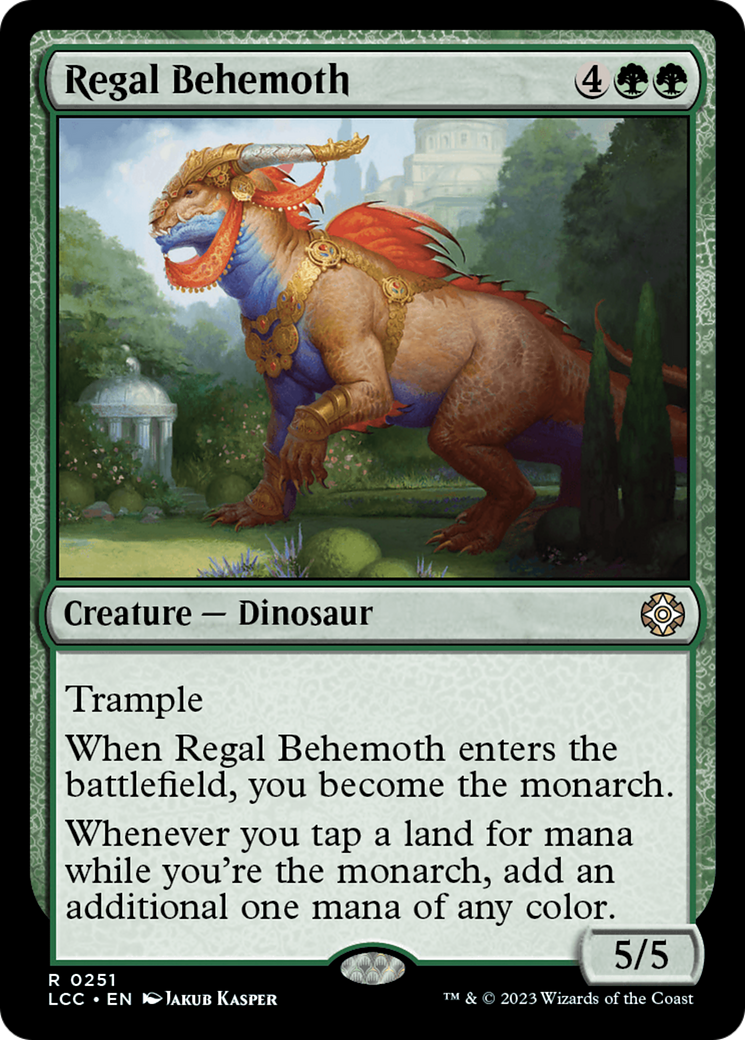 Regal Behemoth The Lost Caverns of Ixalan Commander、mySite、waistdrama