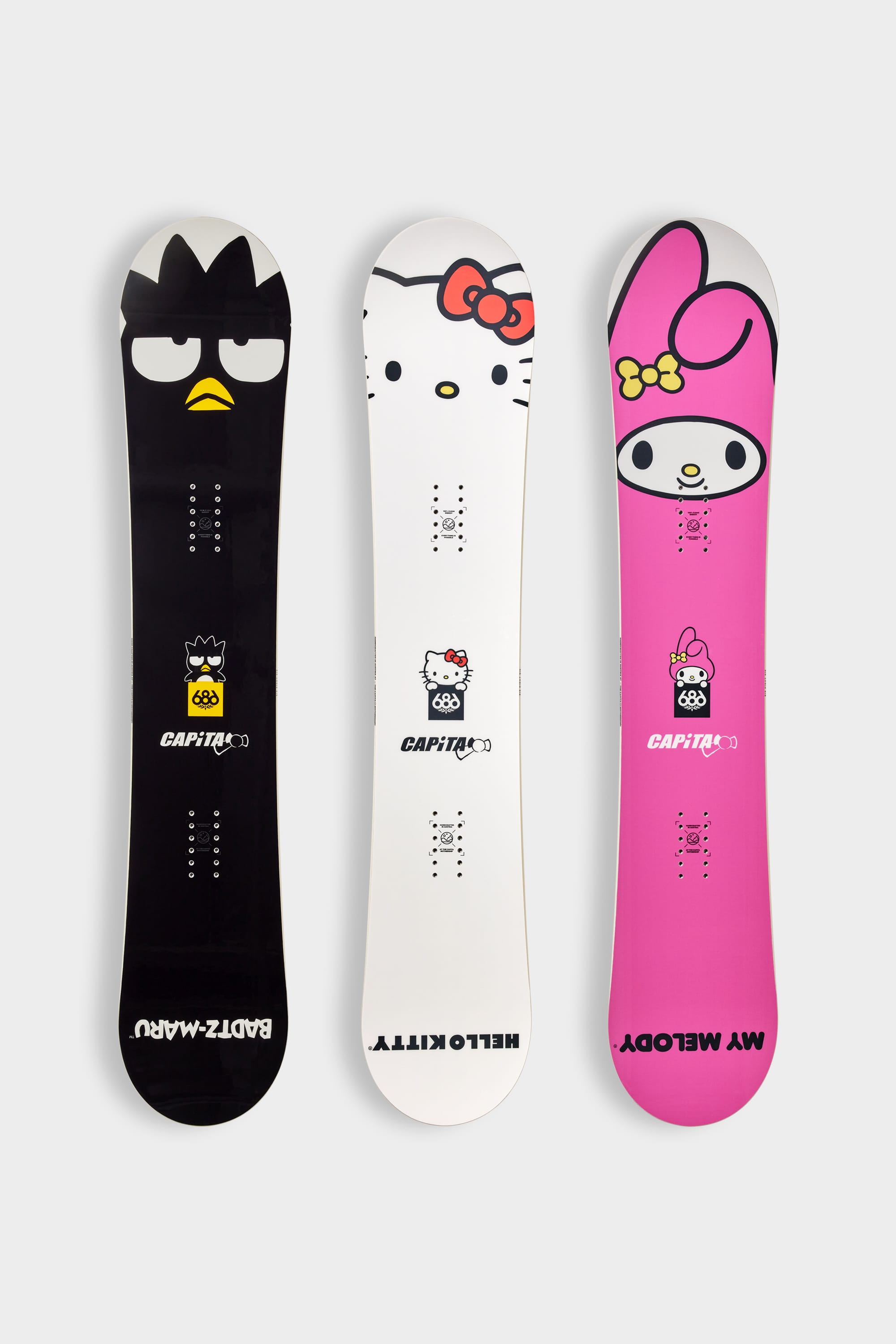 CAPiTA x 686 x Hello Kitty and Friends Snowboard - 3 Pack、mySite、i-lightchina