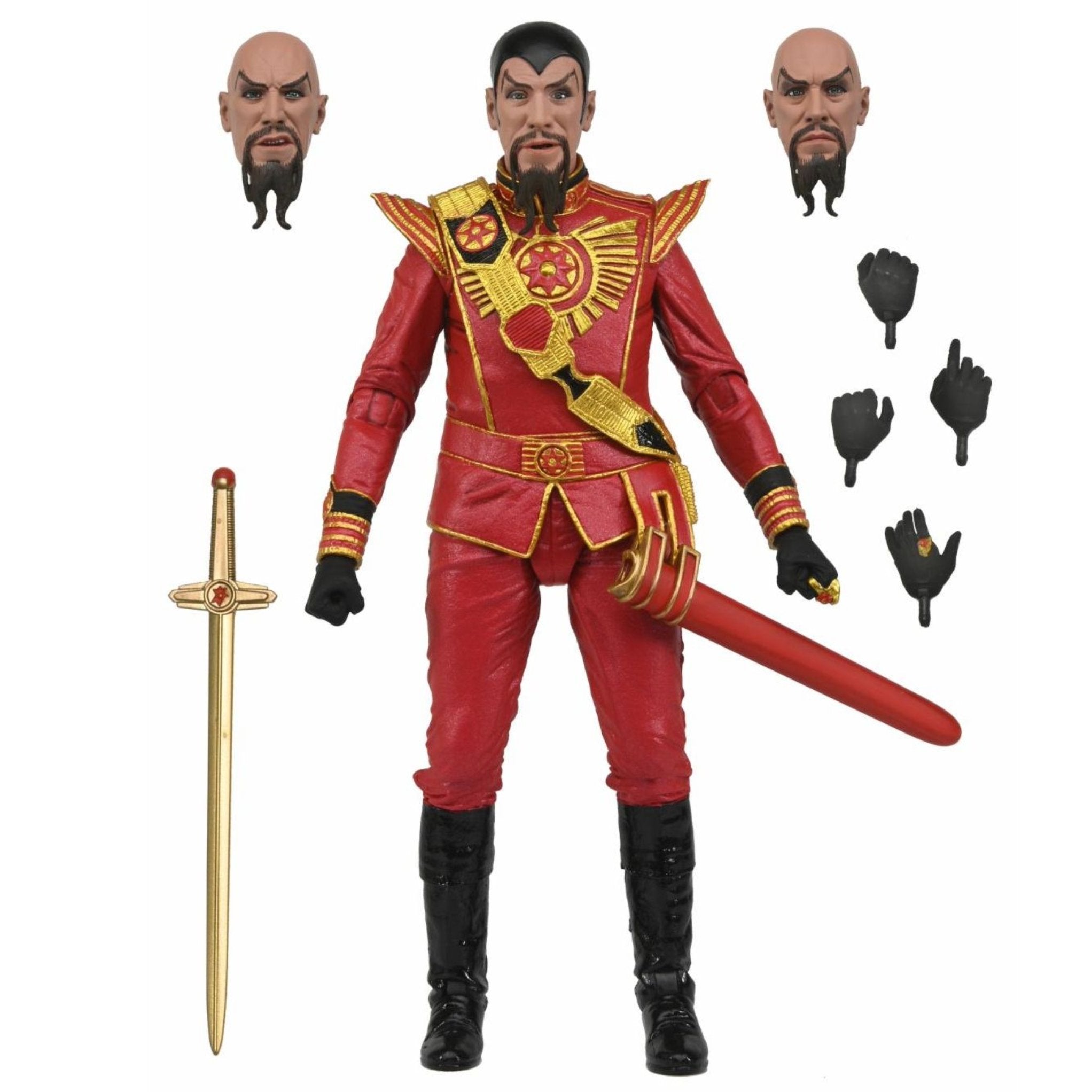 NECA King Features Ultimate Ming the Merciless (Red Military Outfit)、mySite、hgirdovlk