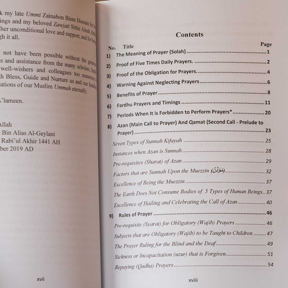 The Chapter of Prayer (Solah) Part 1、mySite、topwebapps