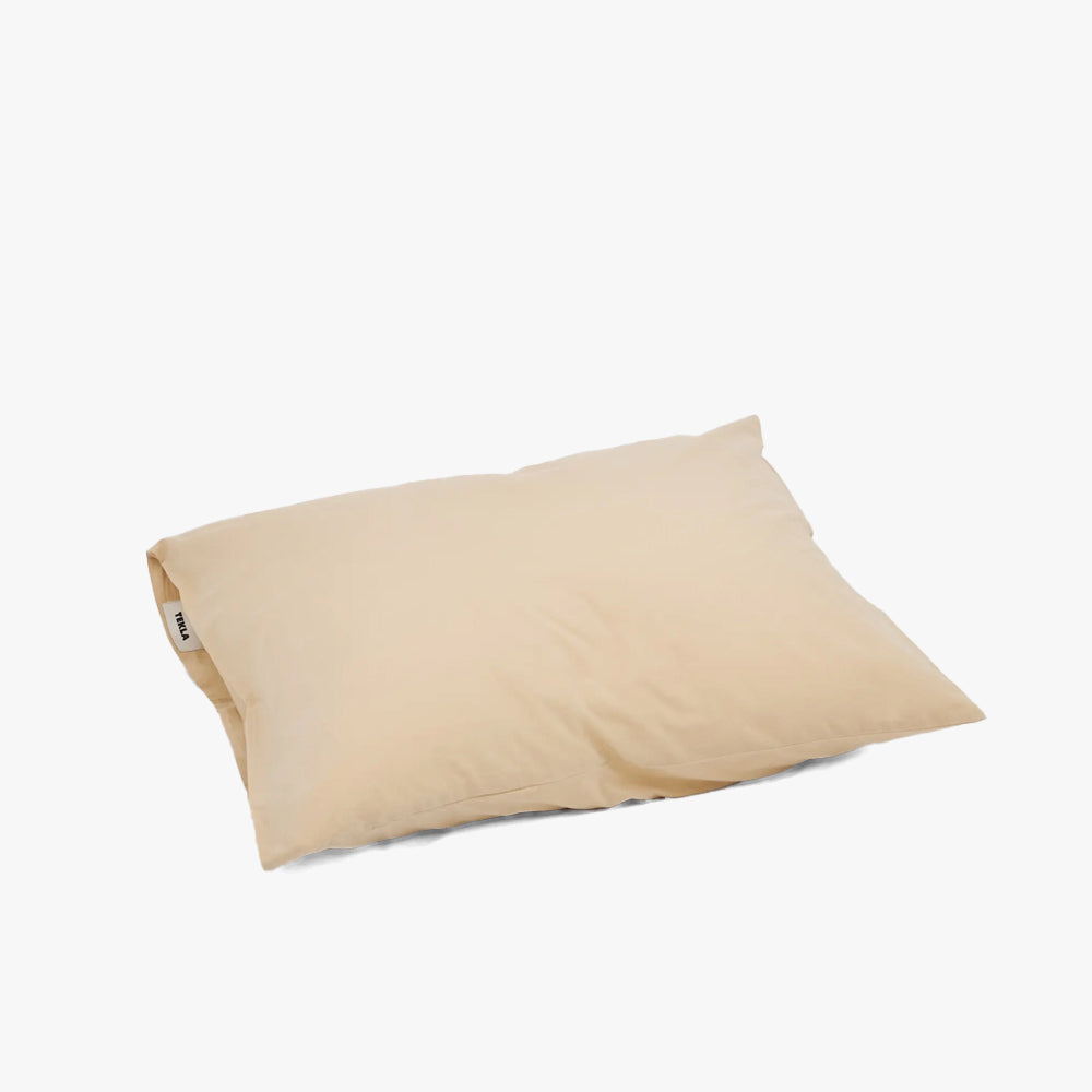  Tekla Cotton Percale Pillowcase / Sand Beige、mySite、merchandisen