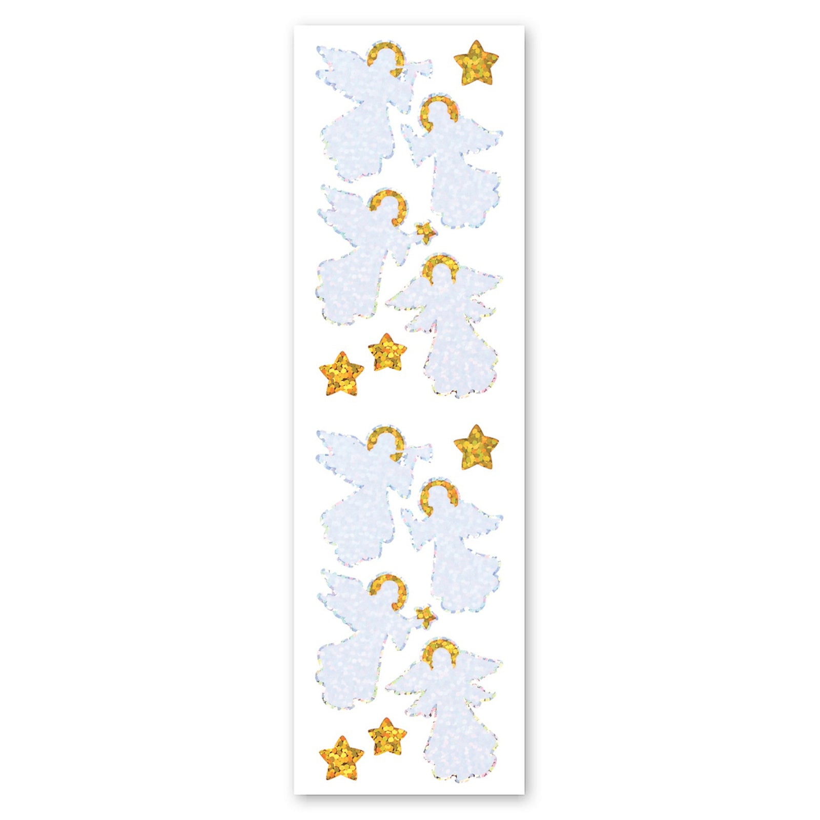  Angels & Stars Sparkly Prismatic Stickers - Packaged、mySite、ghnorth