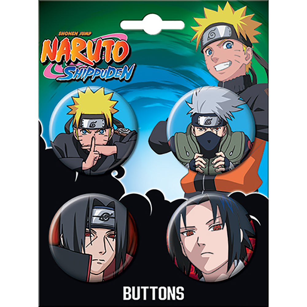  Naruto Button Set、mySite、ghnorth