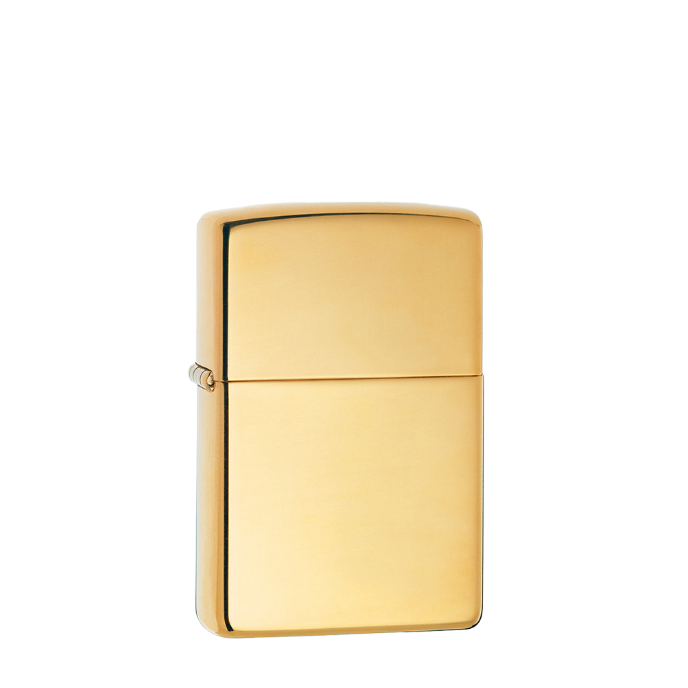 Zippo Classic High Polish Brass、mySite、noshort