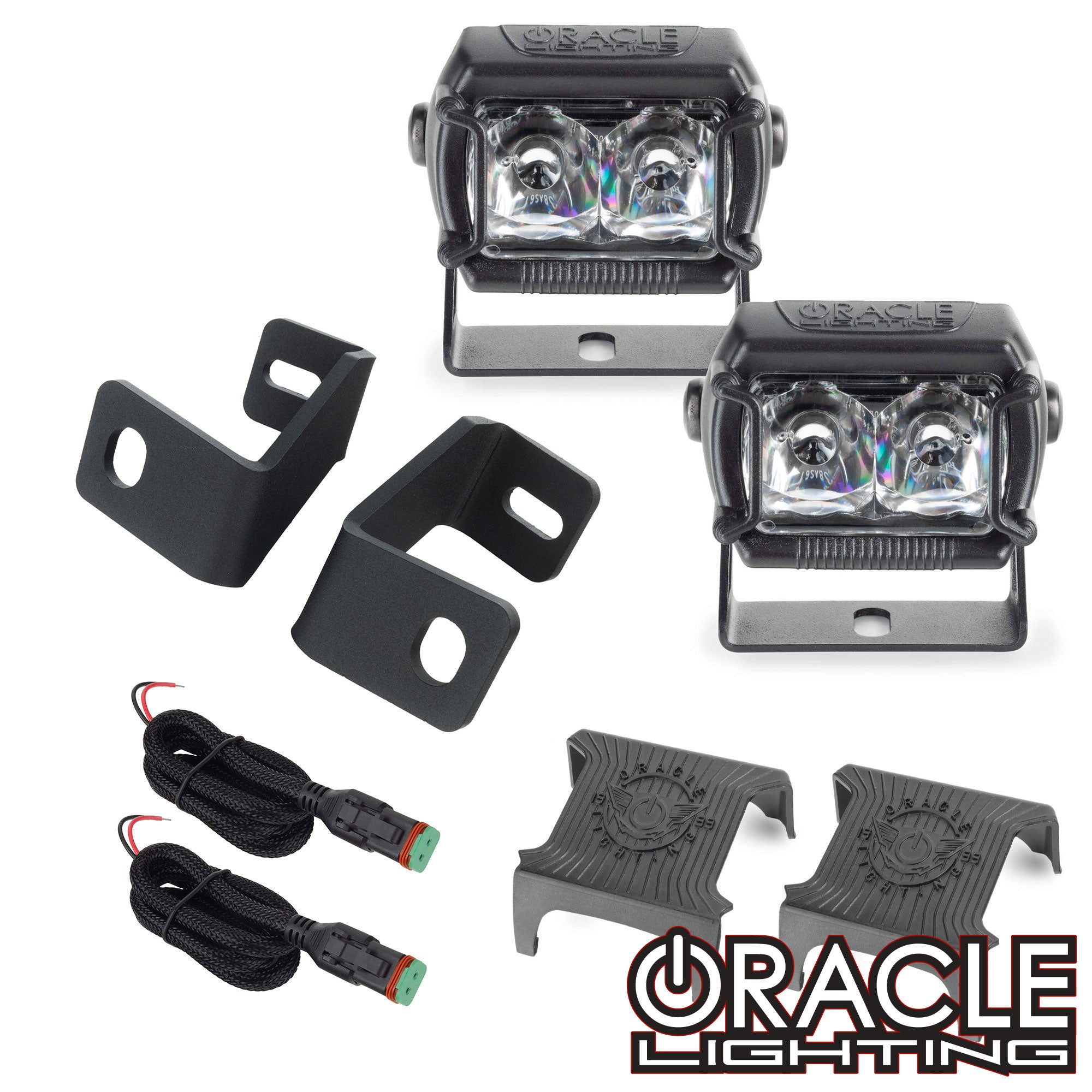 ORACLE Lighting 2015-2023 Ford F-150 A-Pillar Hood Mount Brackets w/ VEGA™ Series 2 Spotlights、mySite、nflplayoffbracketp