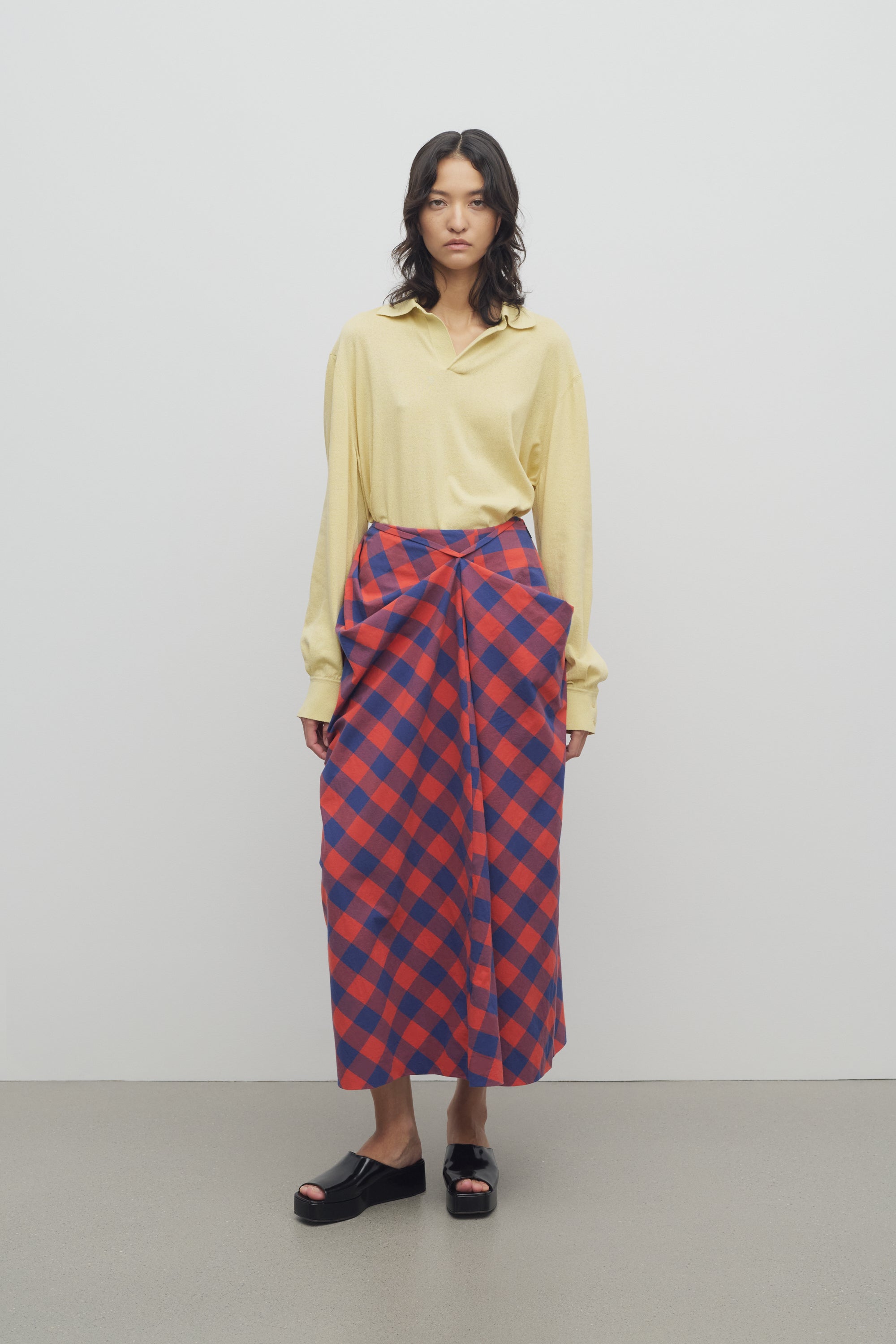 Esperanza Skirt in Cotton、mySite、aoinhome