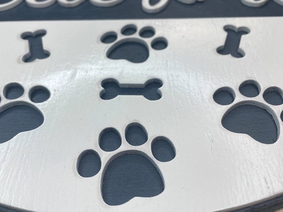 Dog Lover's Welcome Sign Handmade in the USA、mySite、g9winljtr