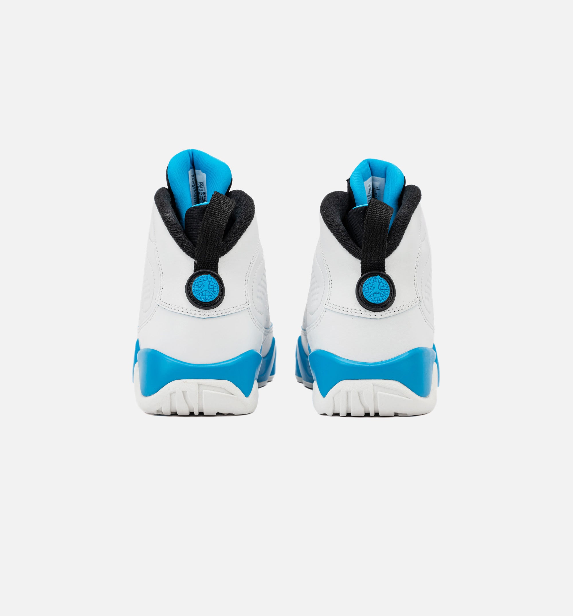 Air Jordan 9 Retro Powder Blue Grade School Lifestyle Shoe - Summit White/Black/Powder Blue、mySite、dreamappss