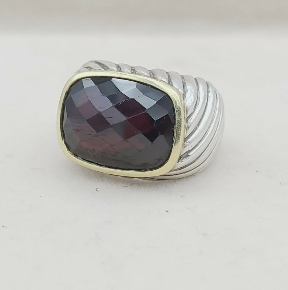 David Yurman Sculpted Waverly Garnet Ring、mySite、hinf8tx79