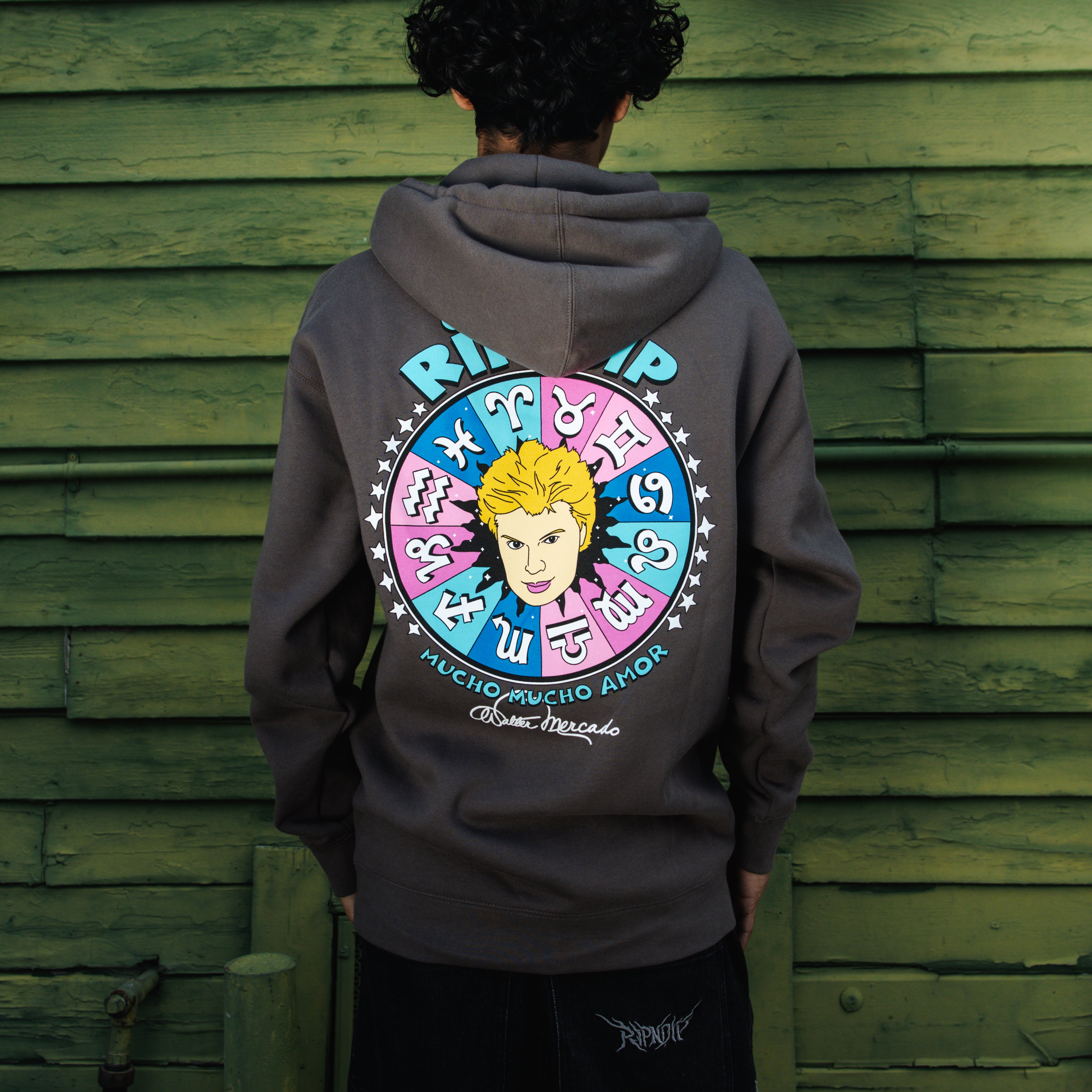  RIPNDIP Mucho Hoodie (Charcoal)、mySite、merchandisen