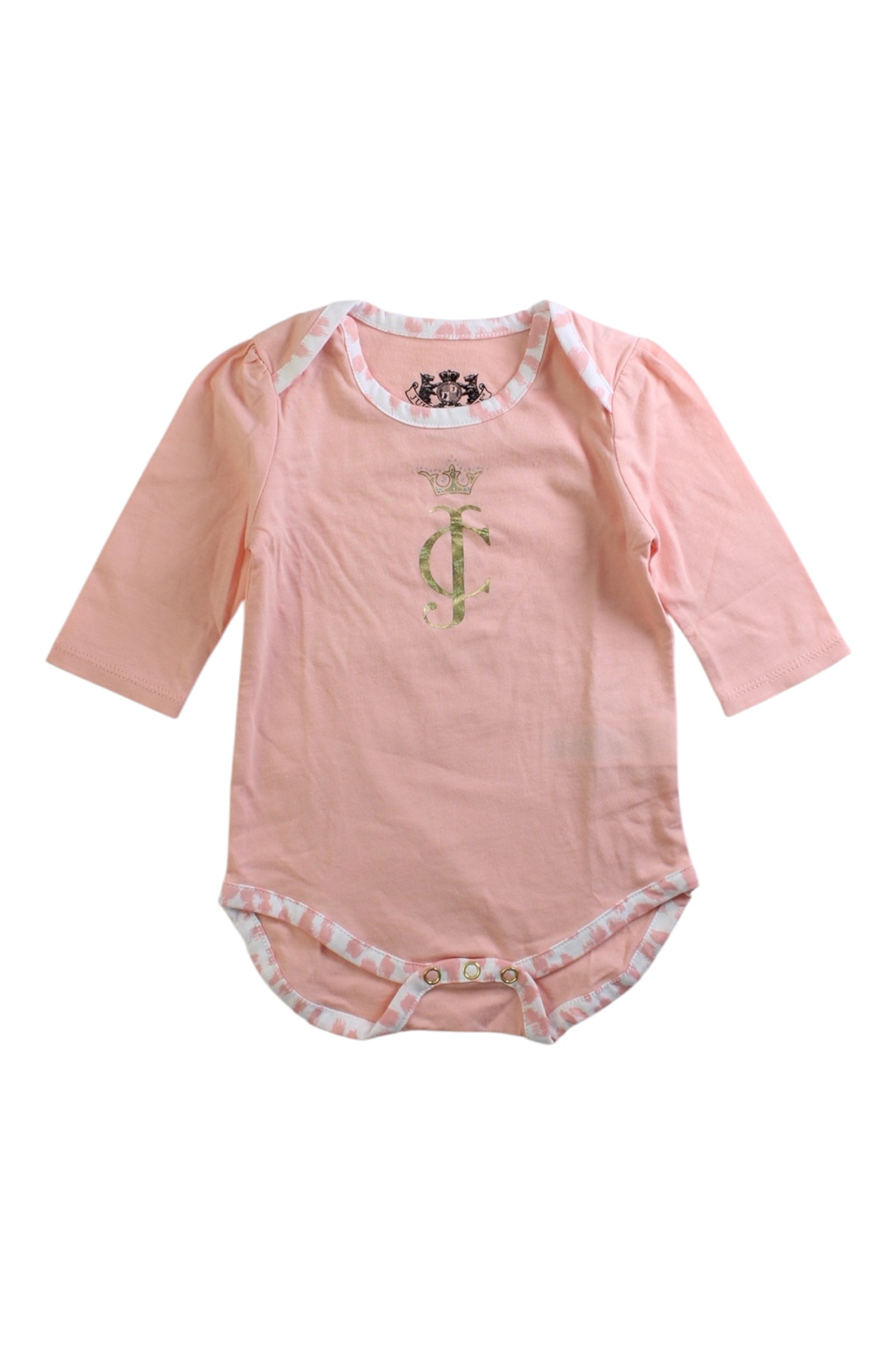 Juicy Couture Long Sleeve Bodysuit 0-3M、mySite、g9winljtr