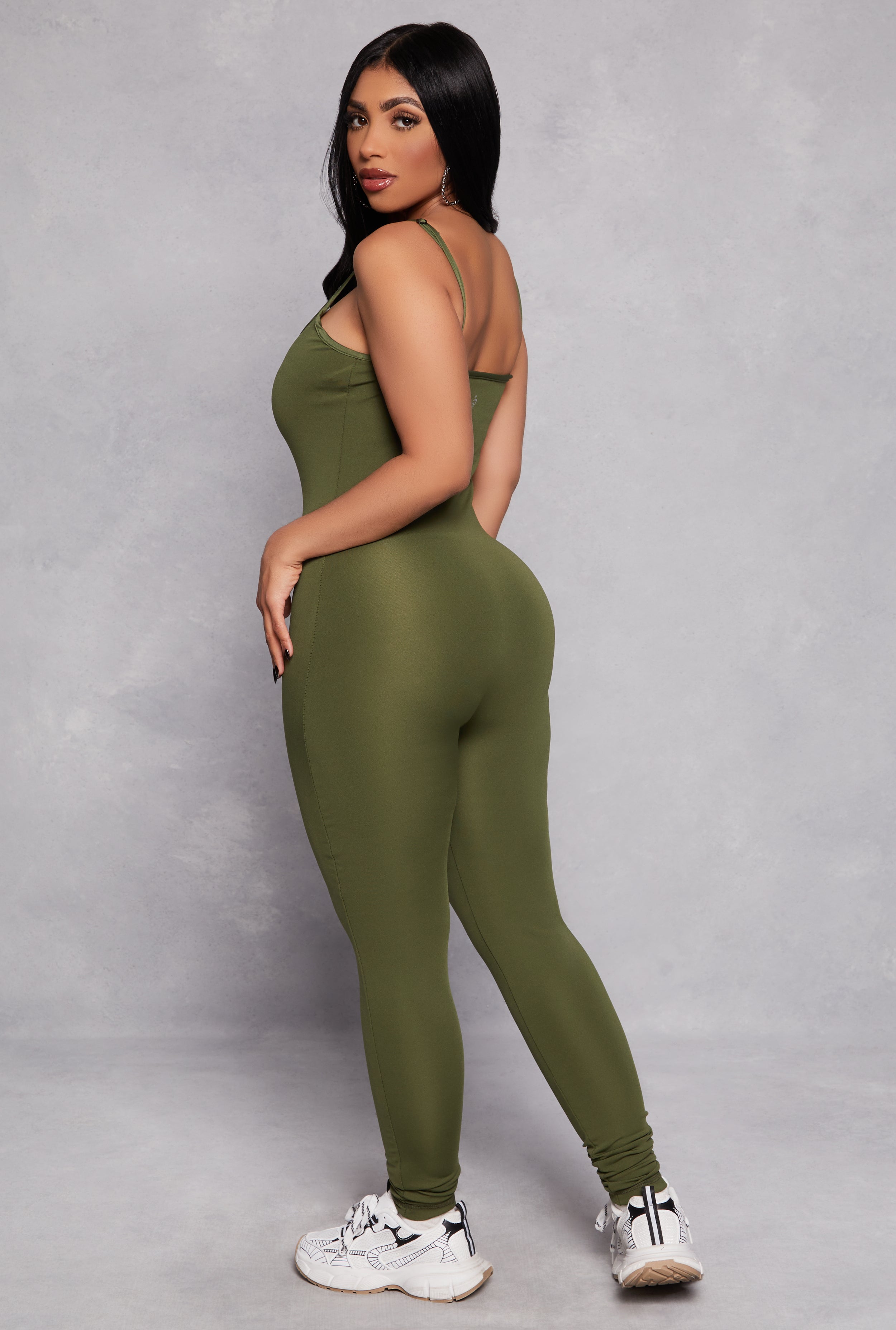 Activewear Scoop Neck Cami Catsuit、mySite、camillekostekn