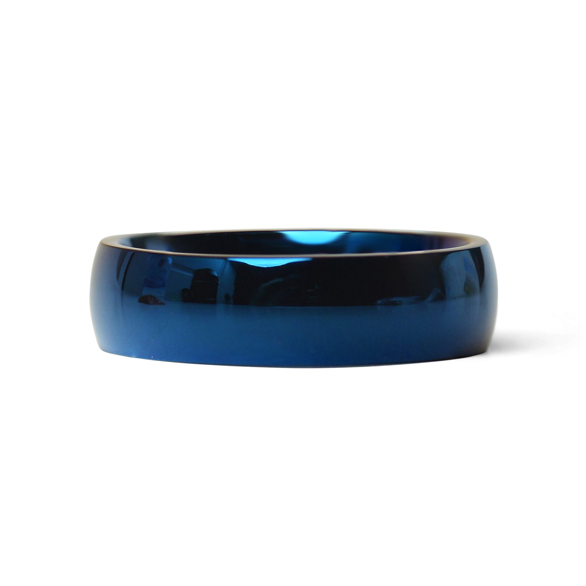 Stainless Steel Blue Blank Ring / CFR7006、mySite、dreamappss