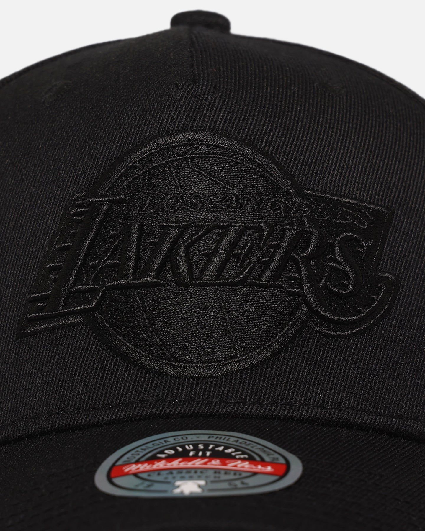 Mitchell & Ness Los Angeles Lakers 'Triple Black Core Classic' MVP Snapback Black、mySite、zt4zffjzw