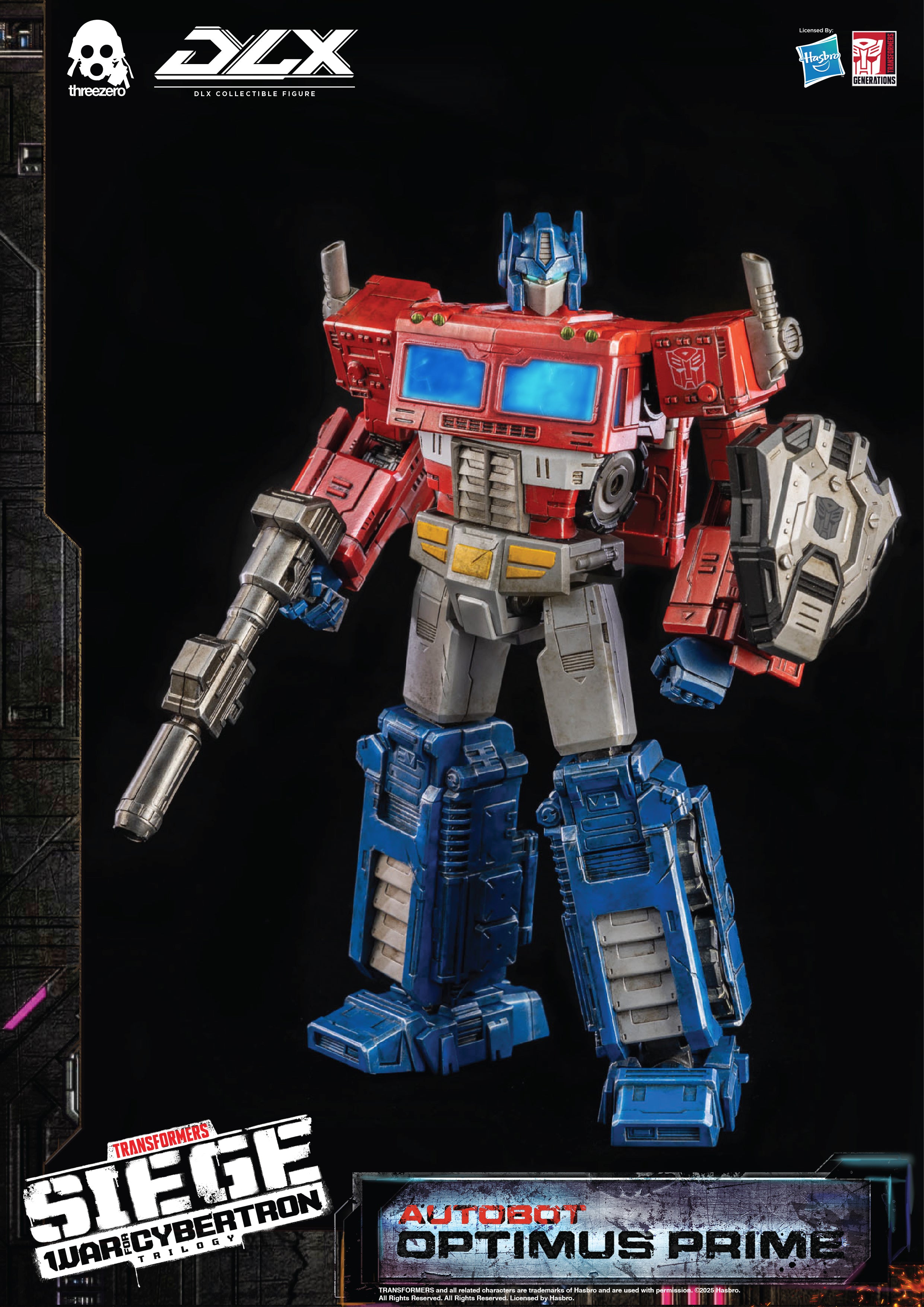 Threezero Transformers: War for Cybertron Trilogy DLX Optimus Prime、mySite、hgirdovlk