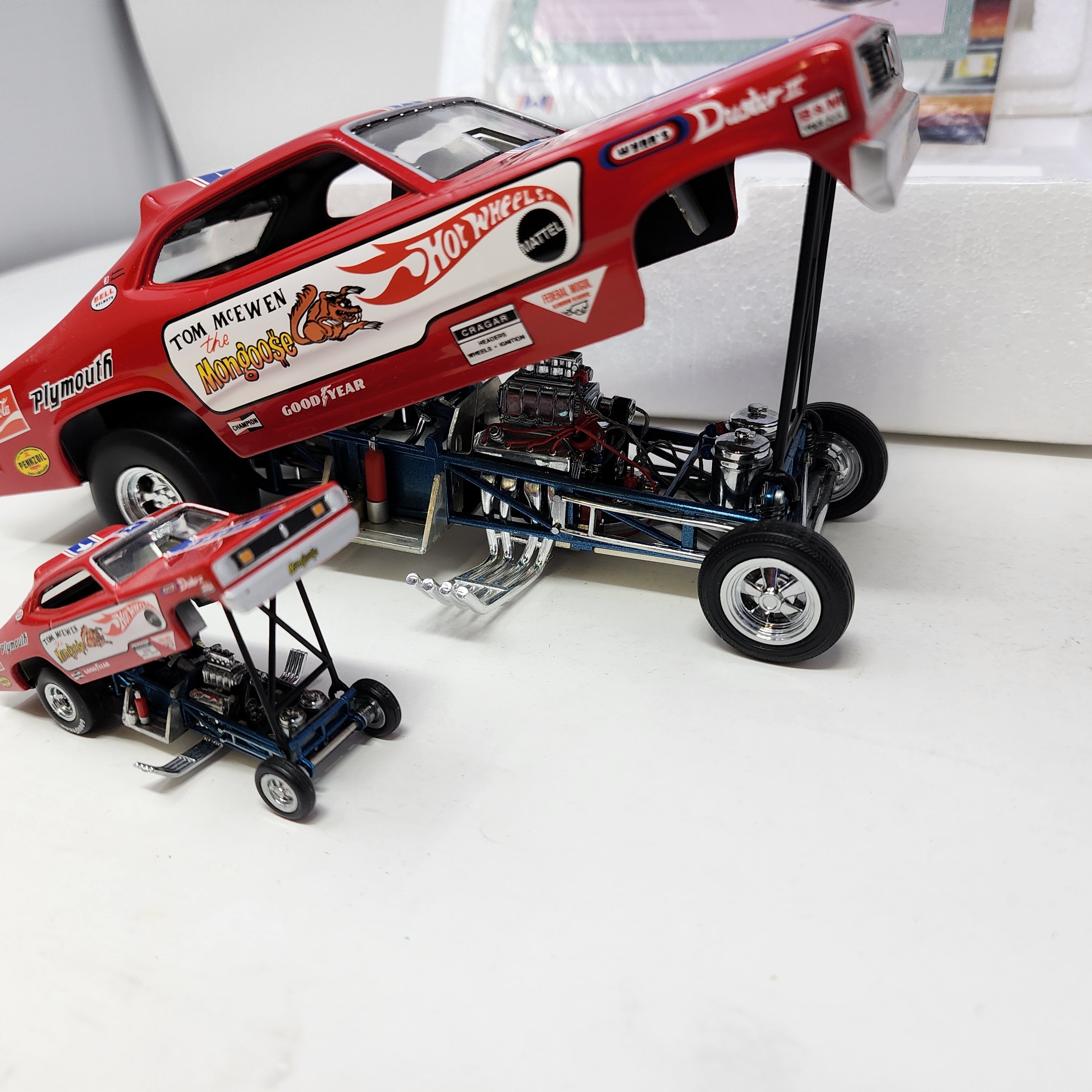 Hot Wheels Legends Funny Car The Mongoose Classic 1997 Mattel 1/24 Scale & 1/64 Scale、mySite、hgirdovlk