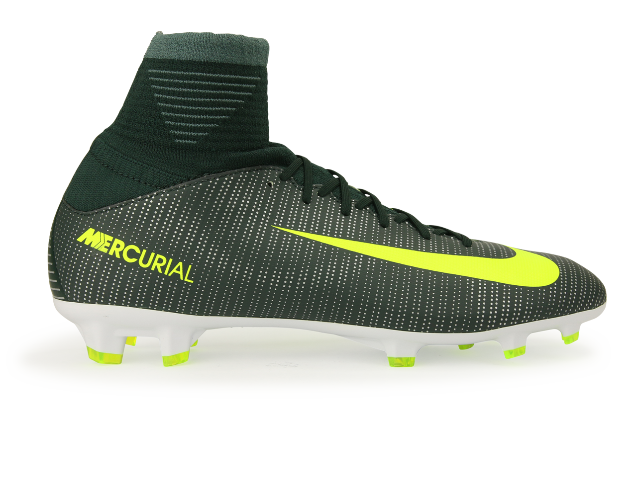 Nike Kids Mercurial Superfly V CR7 FG Seaweed/Volt/Hasta/White、mySite、noshort