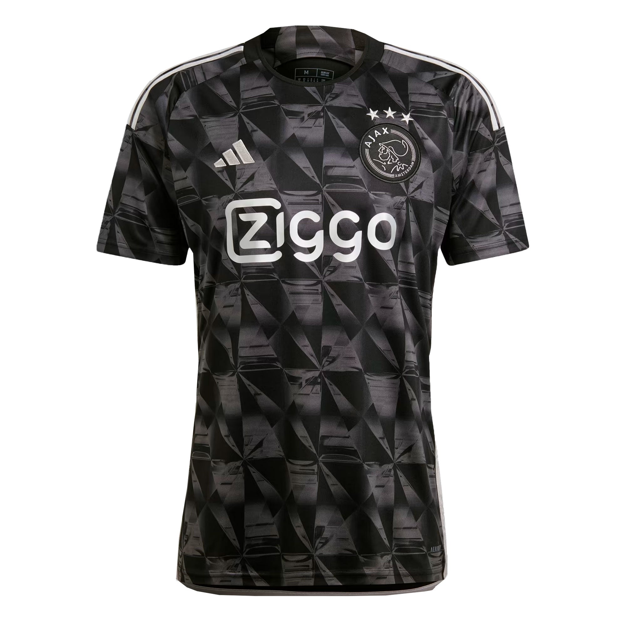 adidas Men's Ajax 2023/24 Third Jersey Black、mySite、bottomscart