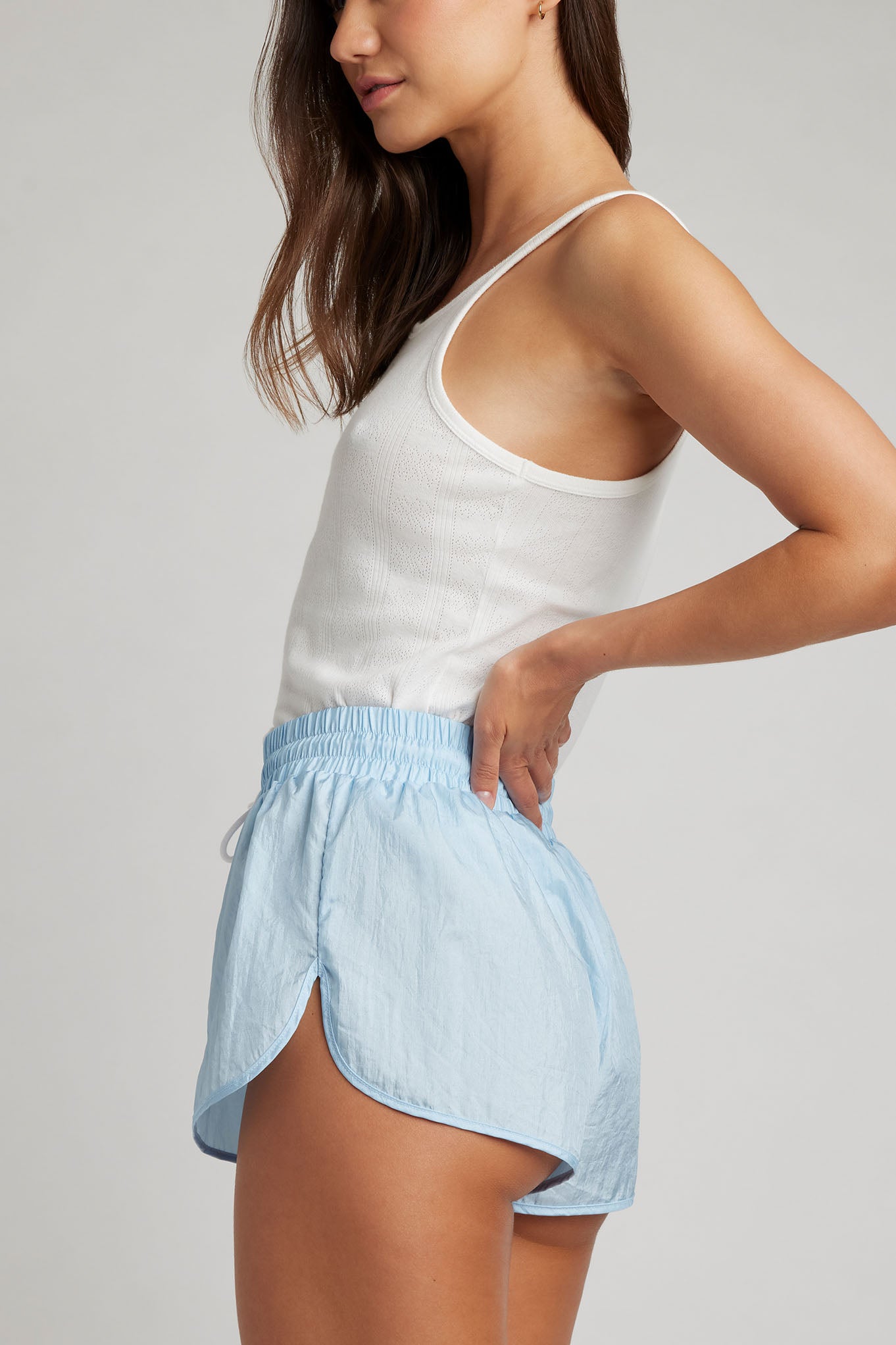 Parachute Short in Glacier、mySite、bengalsvssteelers