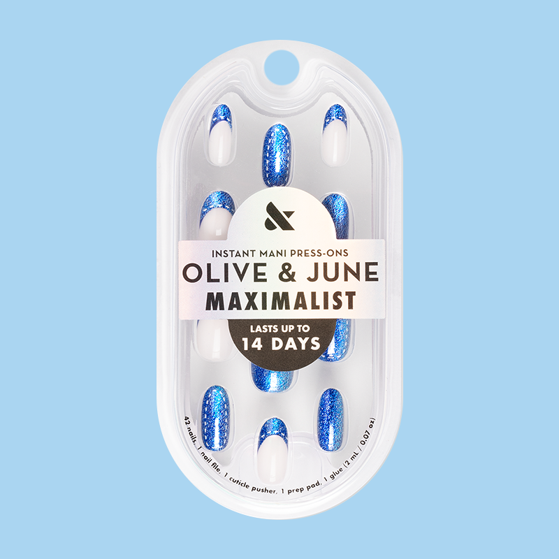 Denim Mixed Pack - Press-On | Short | Round、mySite、solidvoid