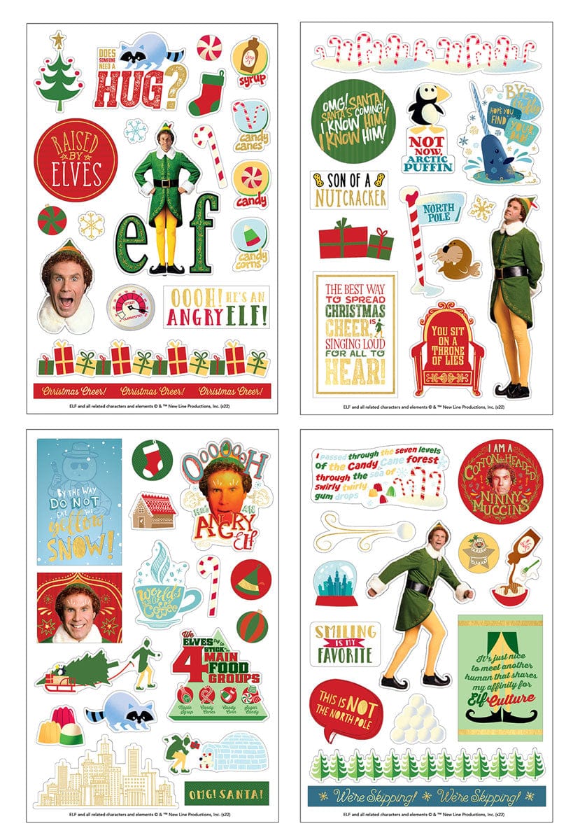  Sticker Pack - Buddy the Elf、mySite、ghnorth
